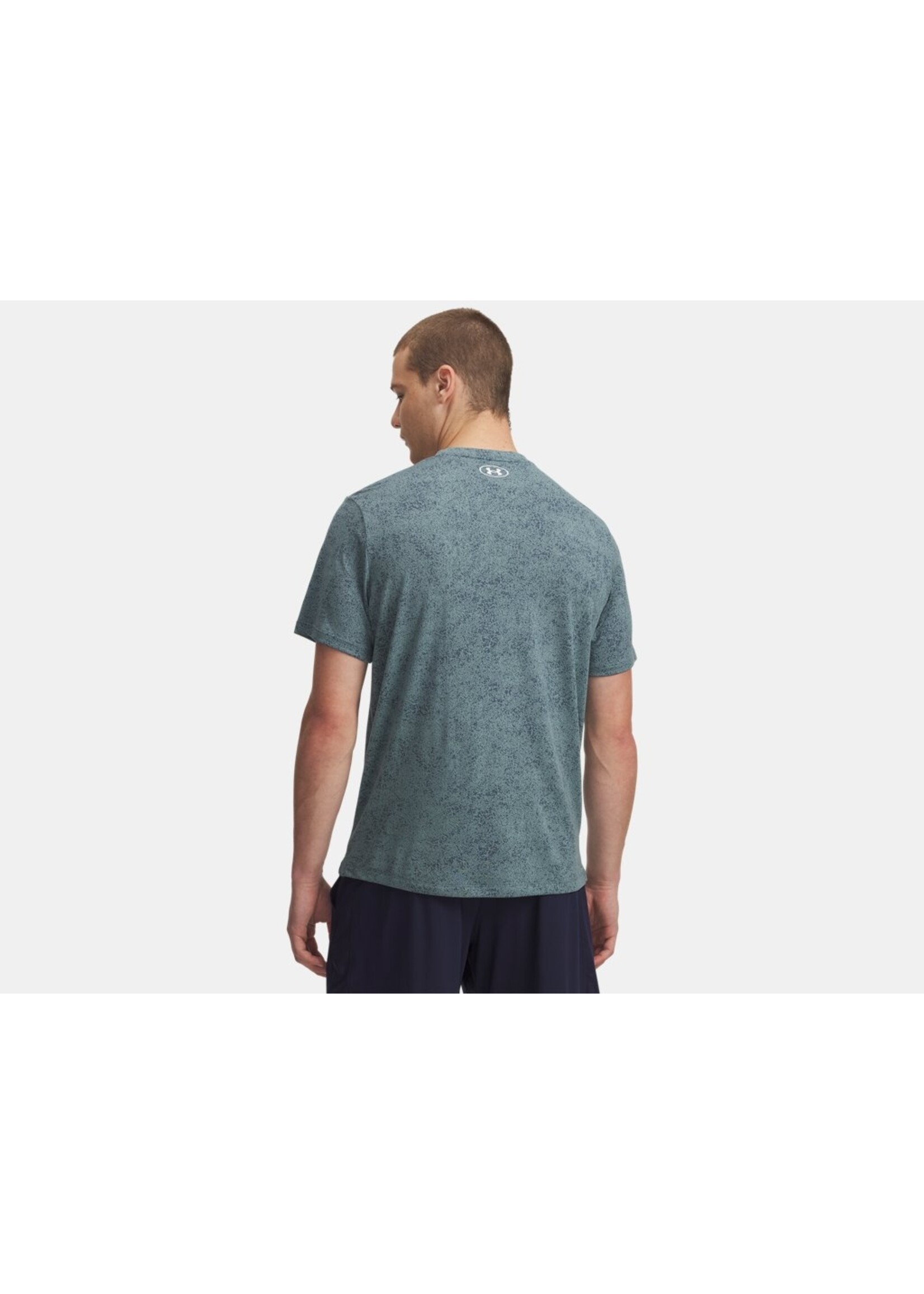 Under Armour Ua Tech Tee Pixelate-Blu 587