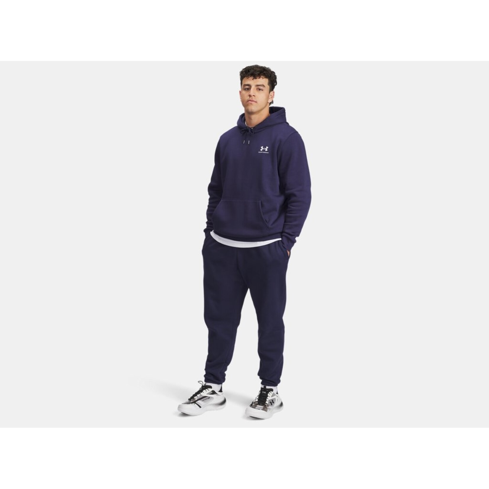 Under Armour Ua Icon Fleece Hoodie-Blu 410