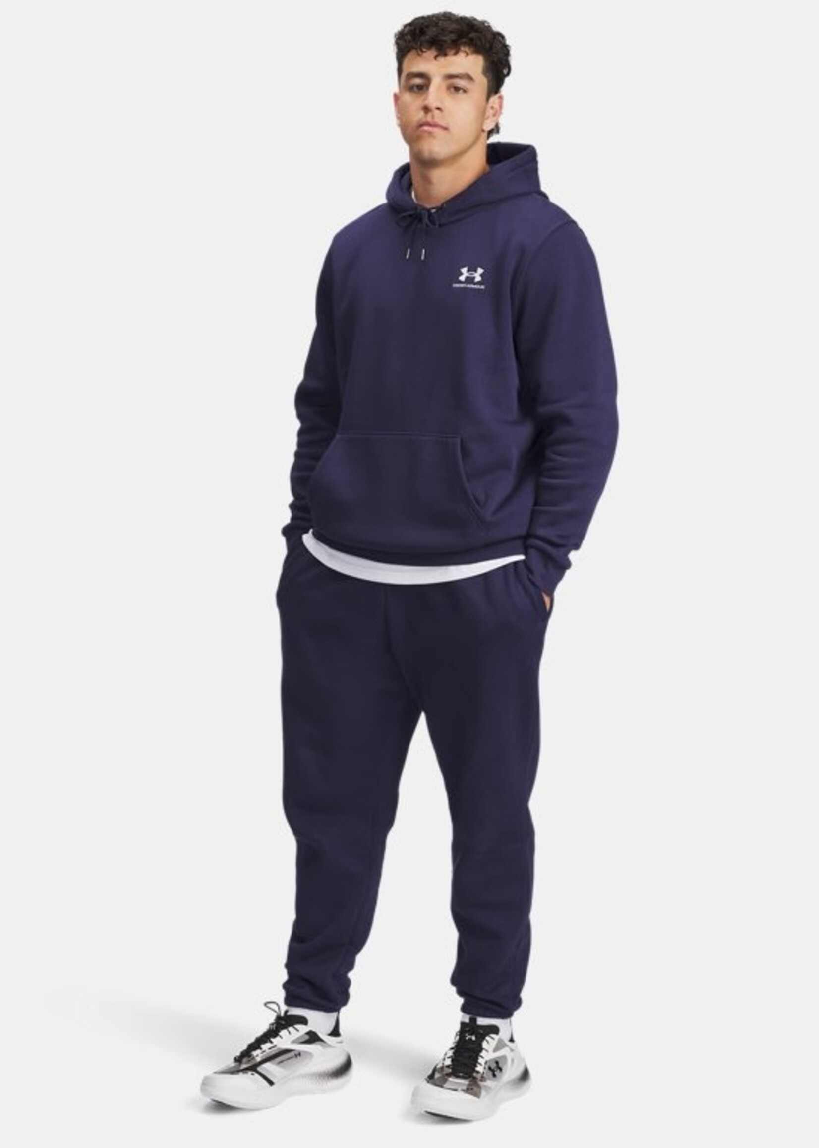 Under Armour Ua Icon Fleece Hoodie-Blu 410