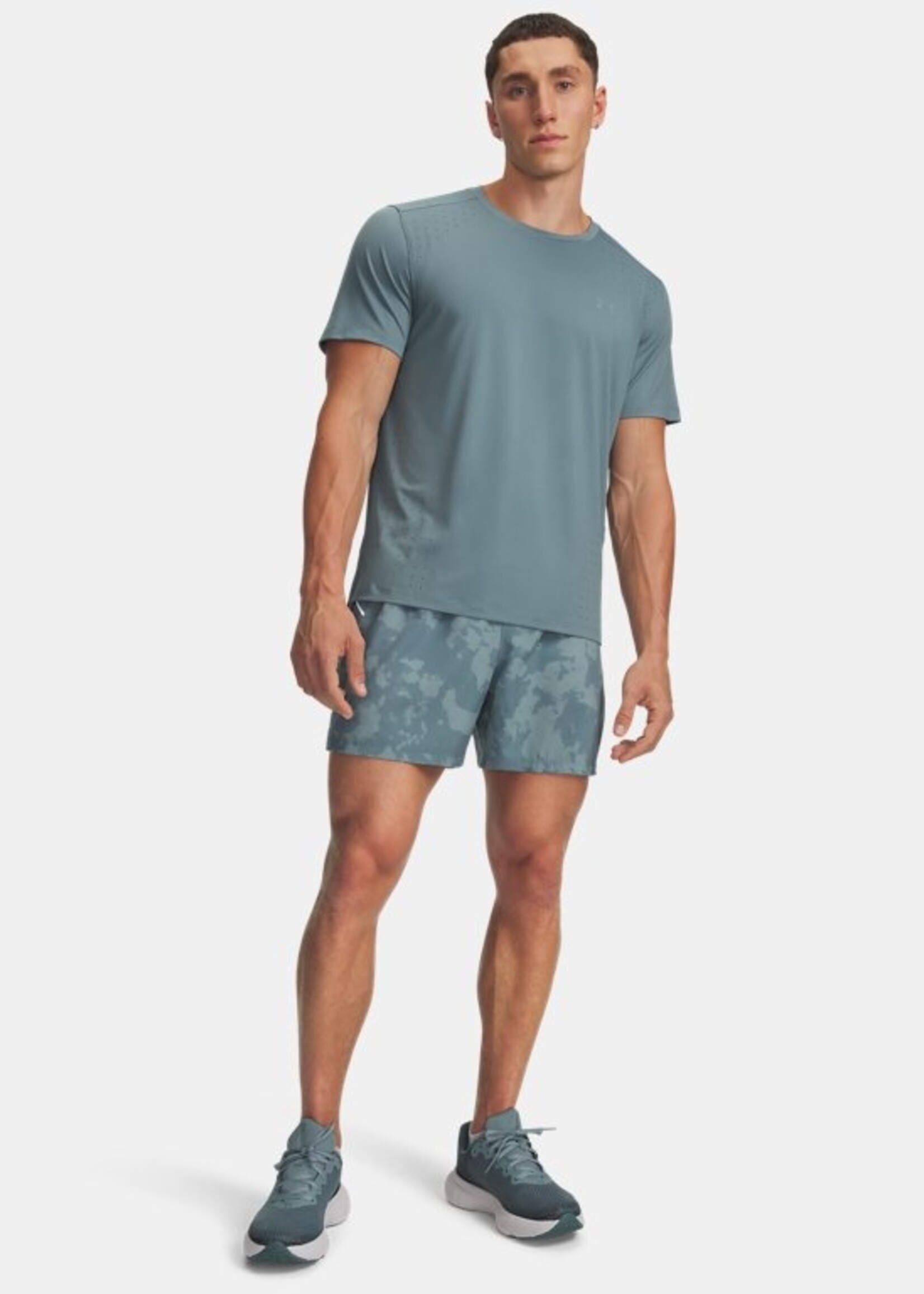 Under Armour Launch Pro 7" Prtd Short-Grn
