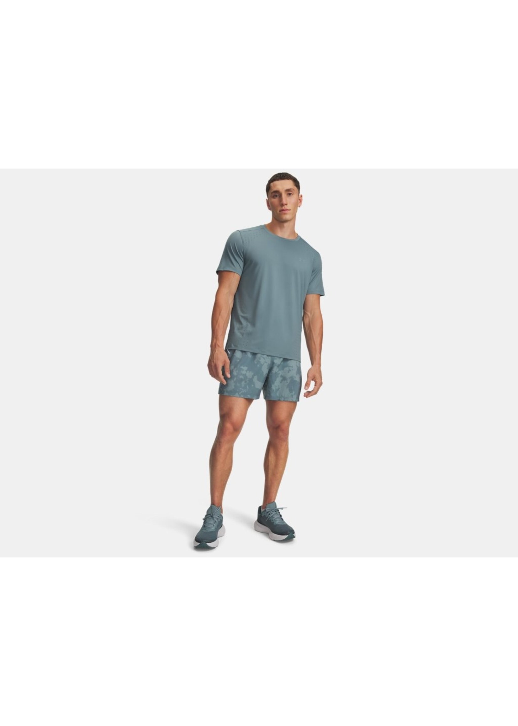 Under Armour Launch Pro 7" Prtd Short-Grn
