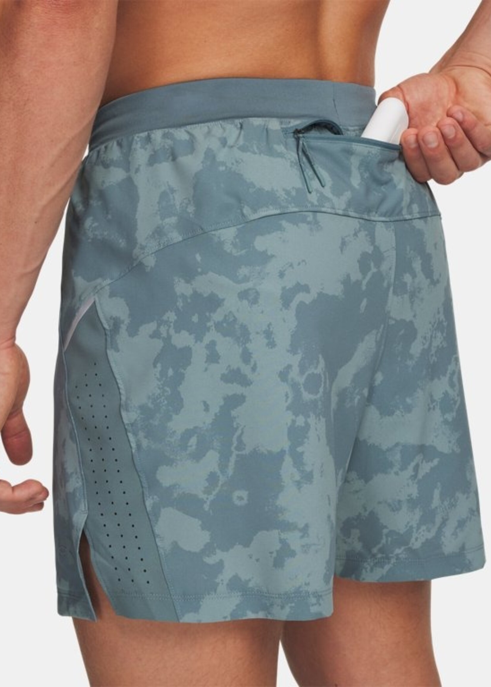 Under Armour Launch Pro 7" Prtd Short-Grn