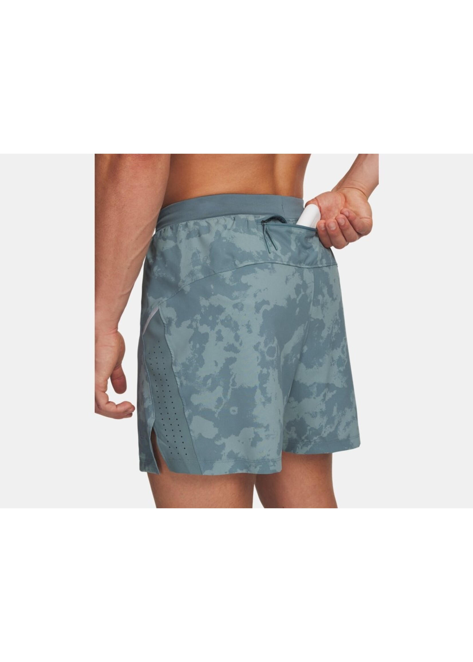 Under Armour Launch Pro 7" Prtd Short-Grn