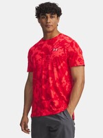 Under Armour Ua Launch Printed Ss-Red