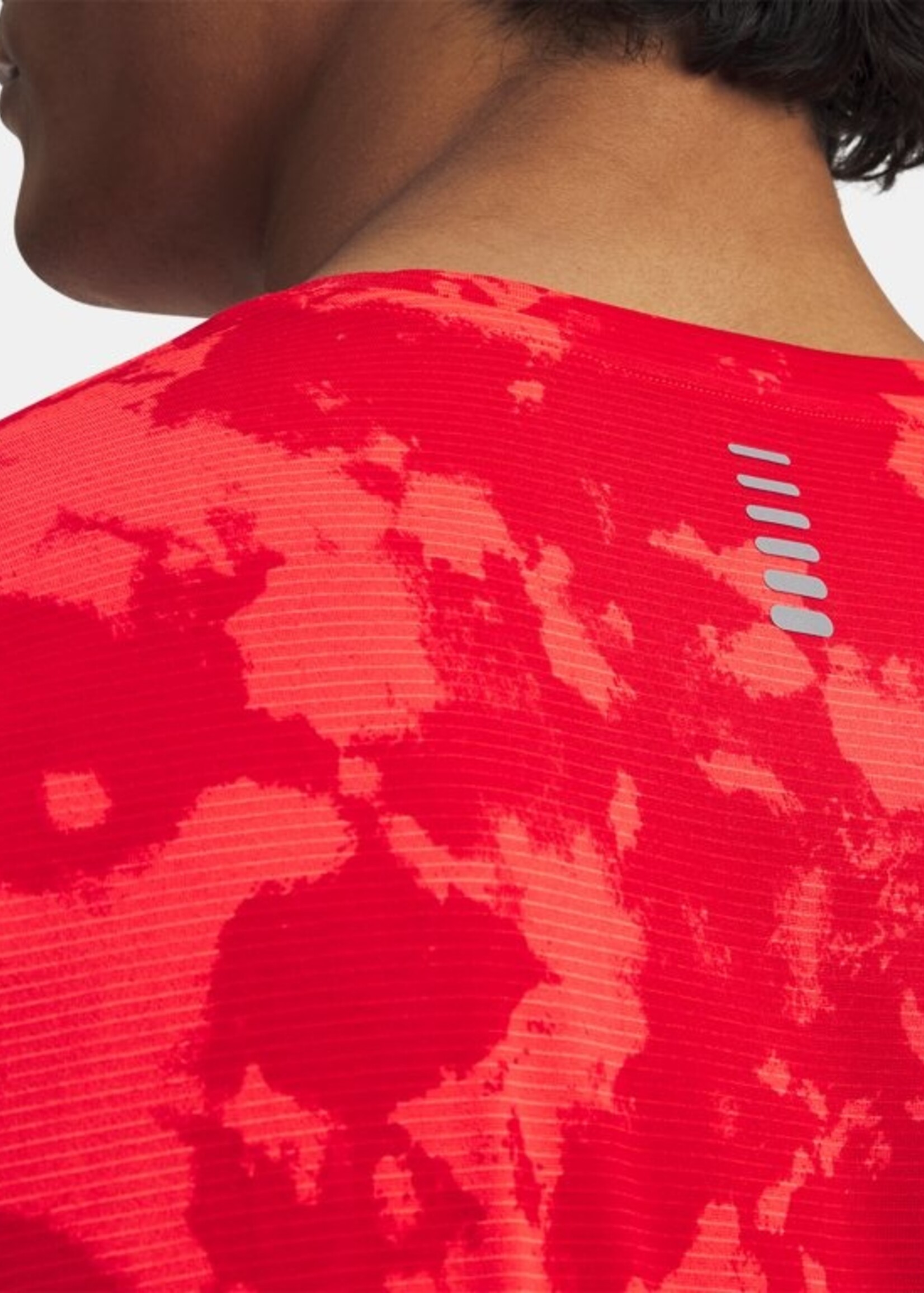 Under Armour Ua Launch Printed Ss-Red