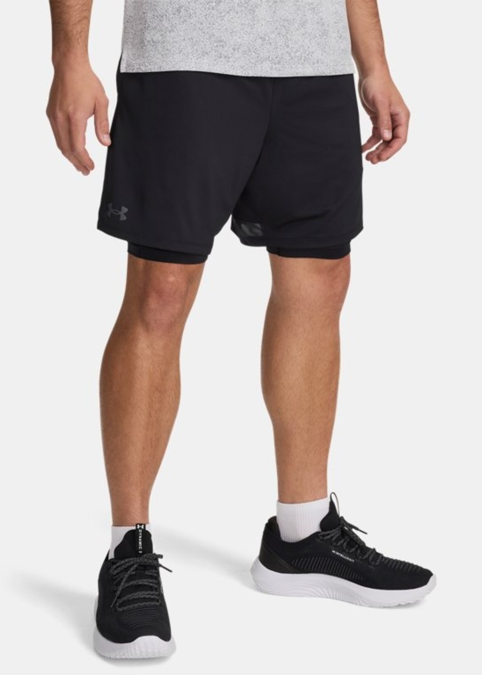 Under Armour Ua Tech Vent 2In1 Short-Blk