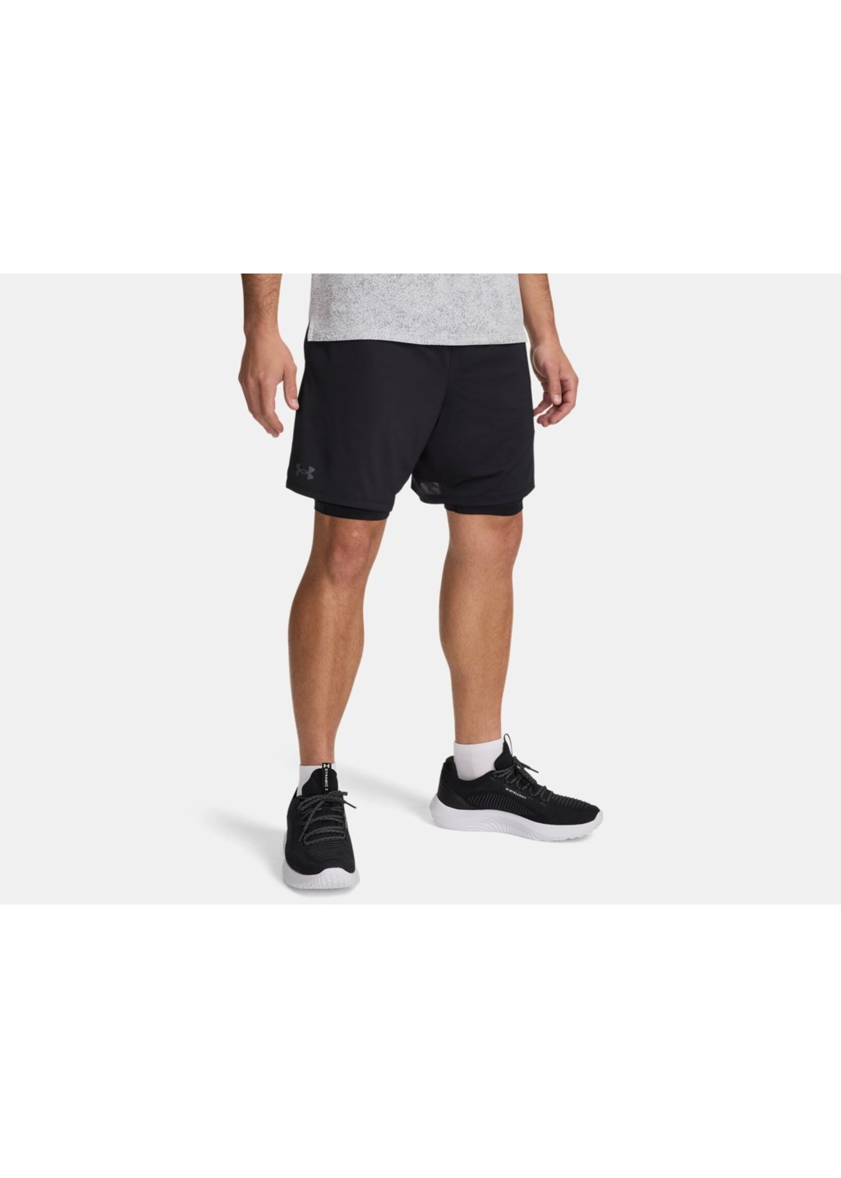 Under Armour Ua Tech Vent 2In1 Short-Blk