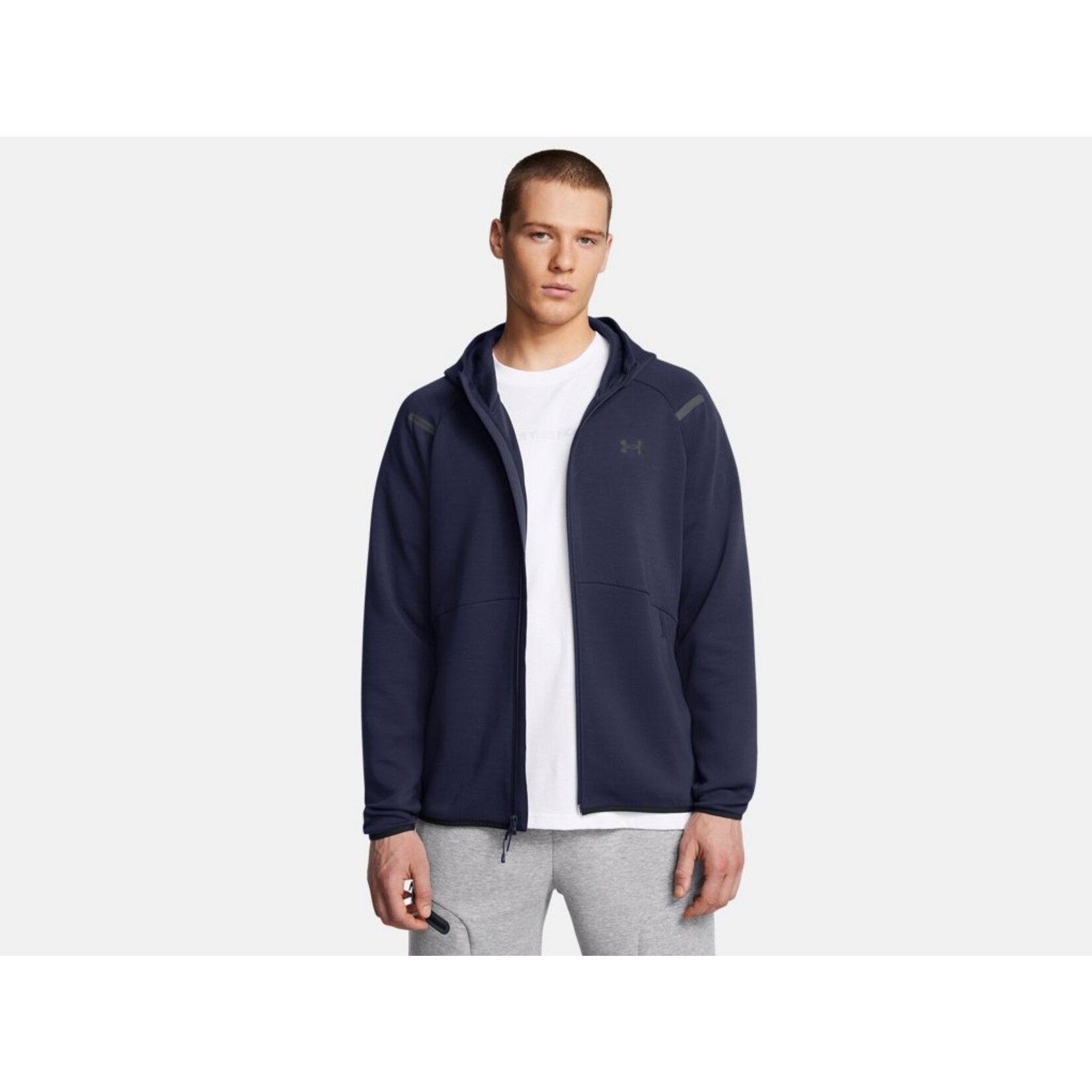 Under Armour Ua Unstoppable Flc Fz Hd Eu-Blu 410