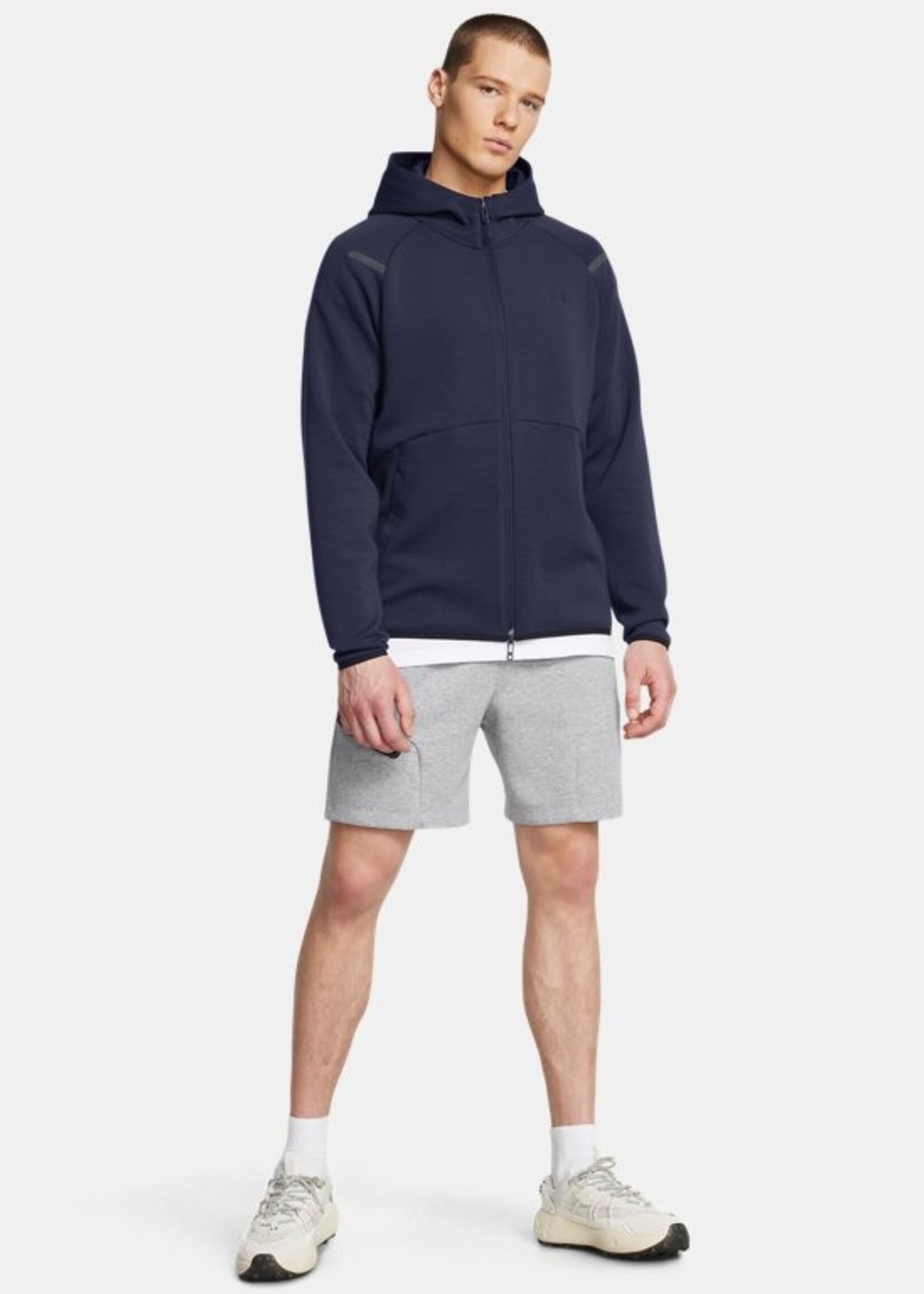 Under Armour Ua Unstoppable Flc Fz Hd Eu-Blu 410