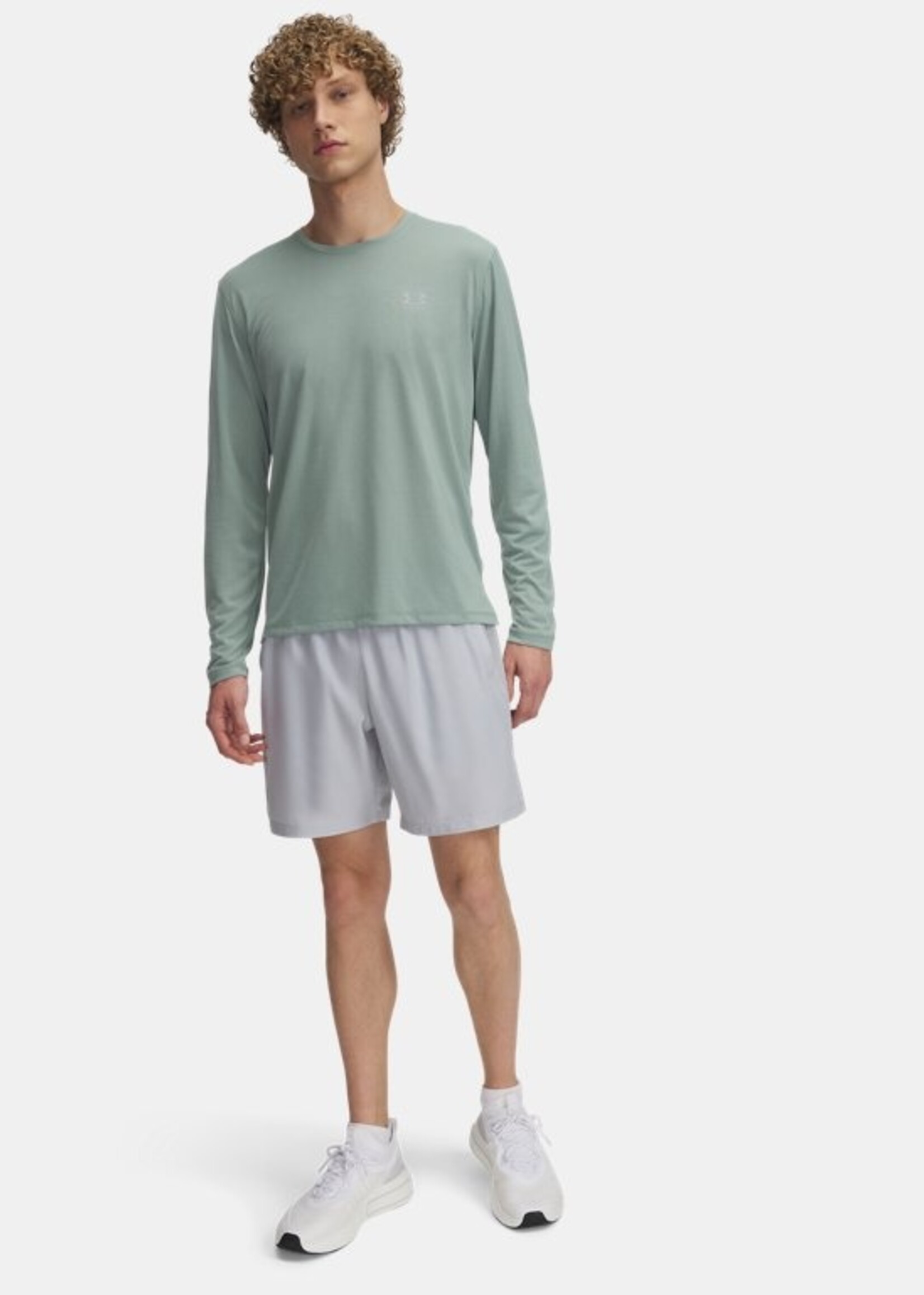 Under Armour Ua Launch 7'' Shorts-Gry 012