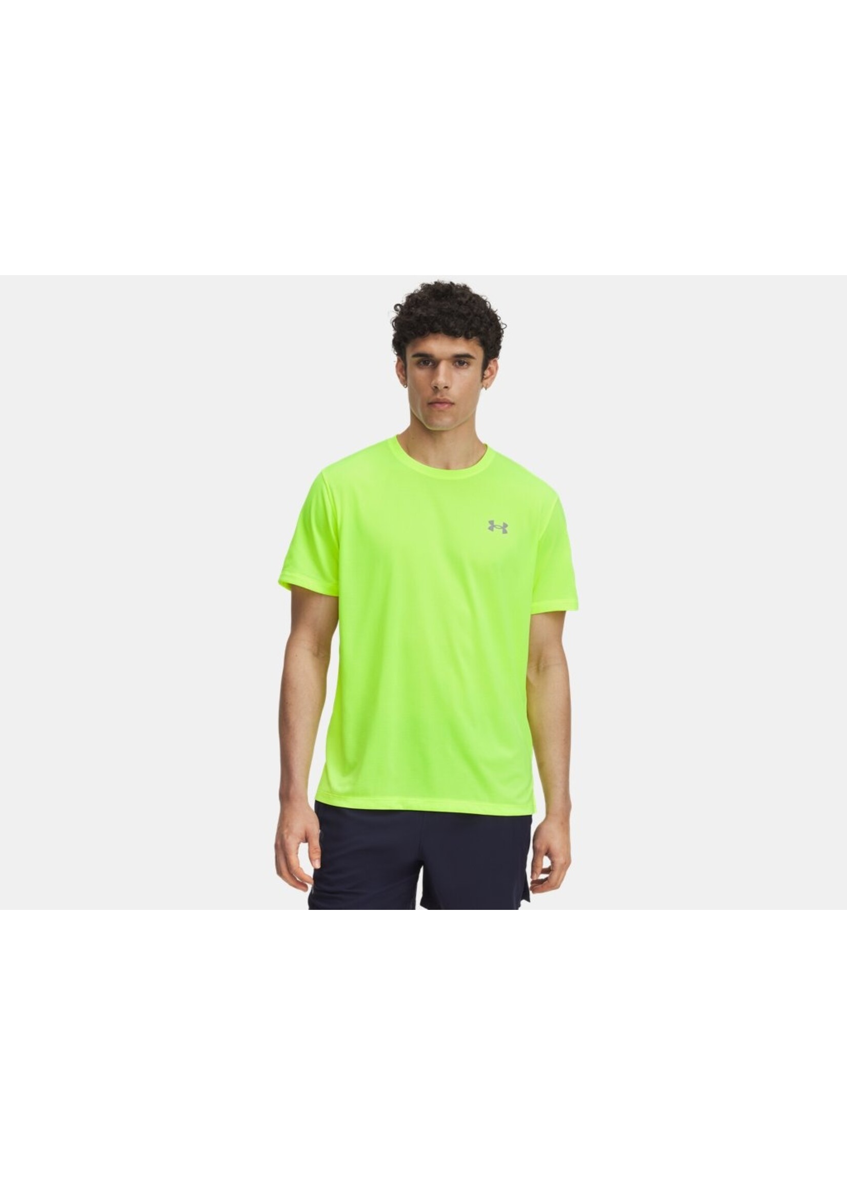 Under Armour Ua Launch Shortsleeve-Ylw 732
