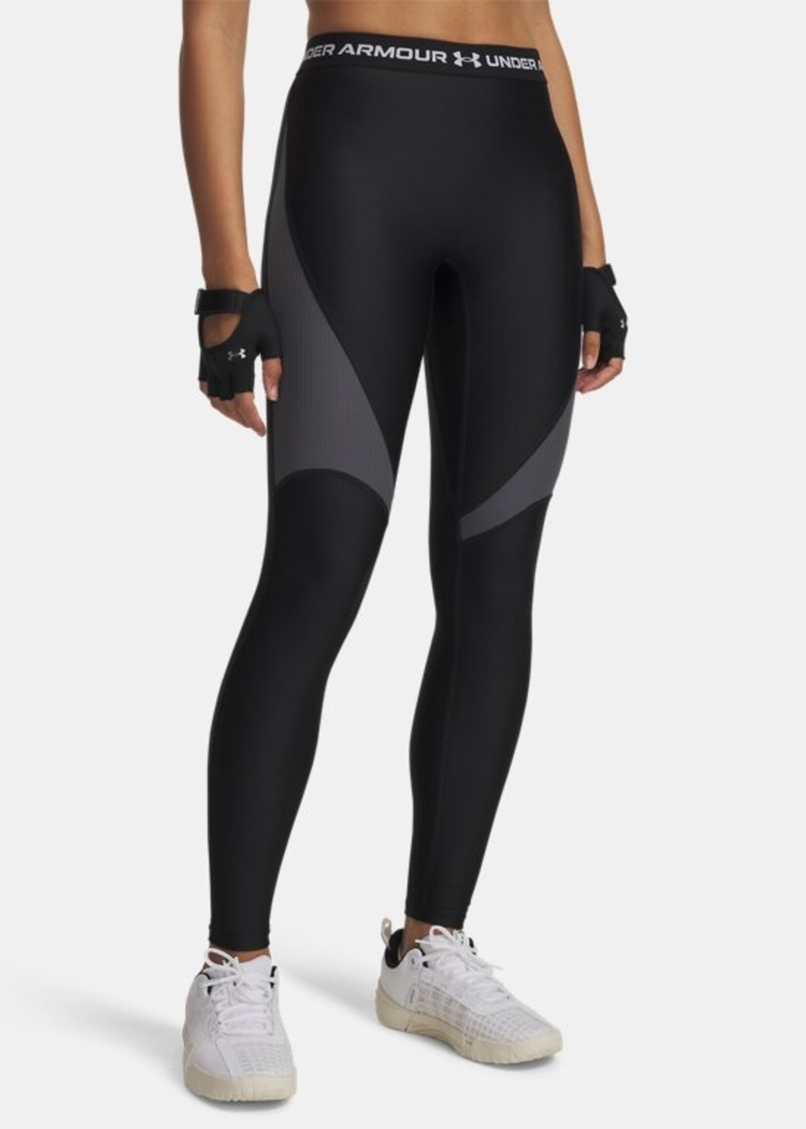 Under Armour Ua Hg Rib Legging-Blk
