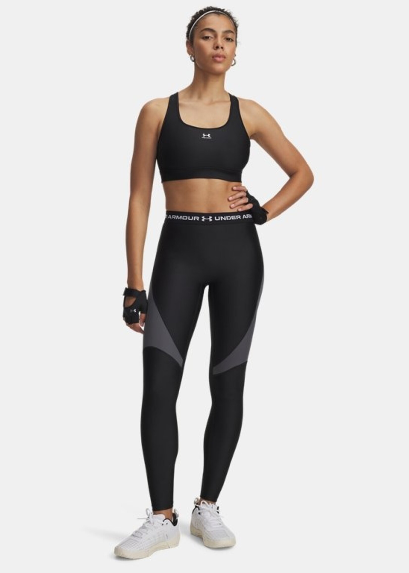 Under Armour Ua Hg Rib Legging-Blk