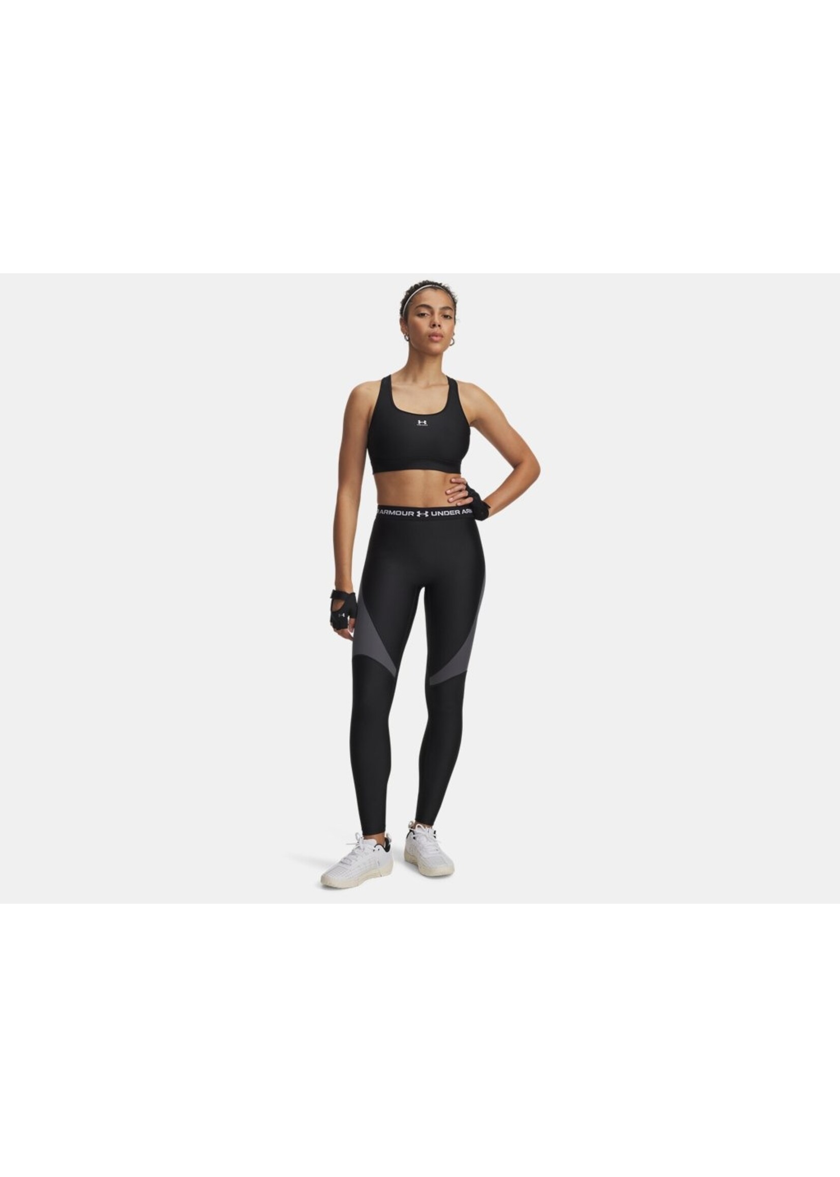 Under Armour Ua Hg Rib Legging-Blk