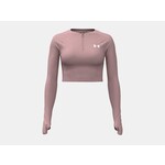 Under Armour Ua Hg Rib 1/4 Zip-Pnk