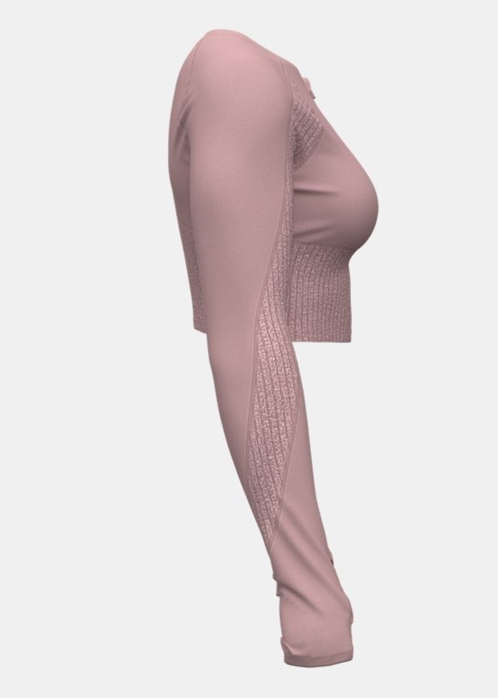 Under Armour Ua Hg Rib 1/4 Zip-Pnk