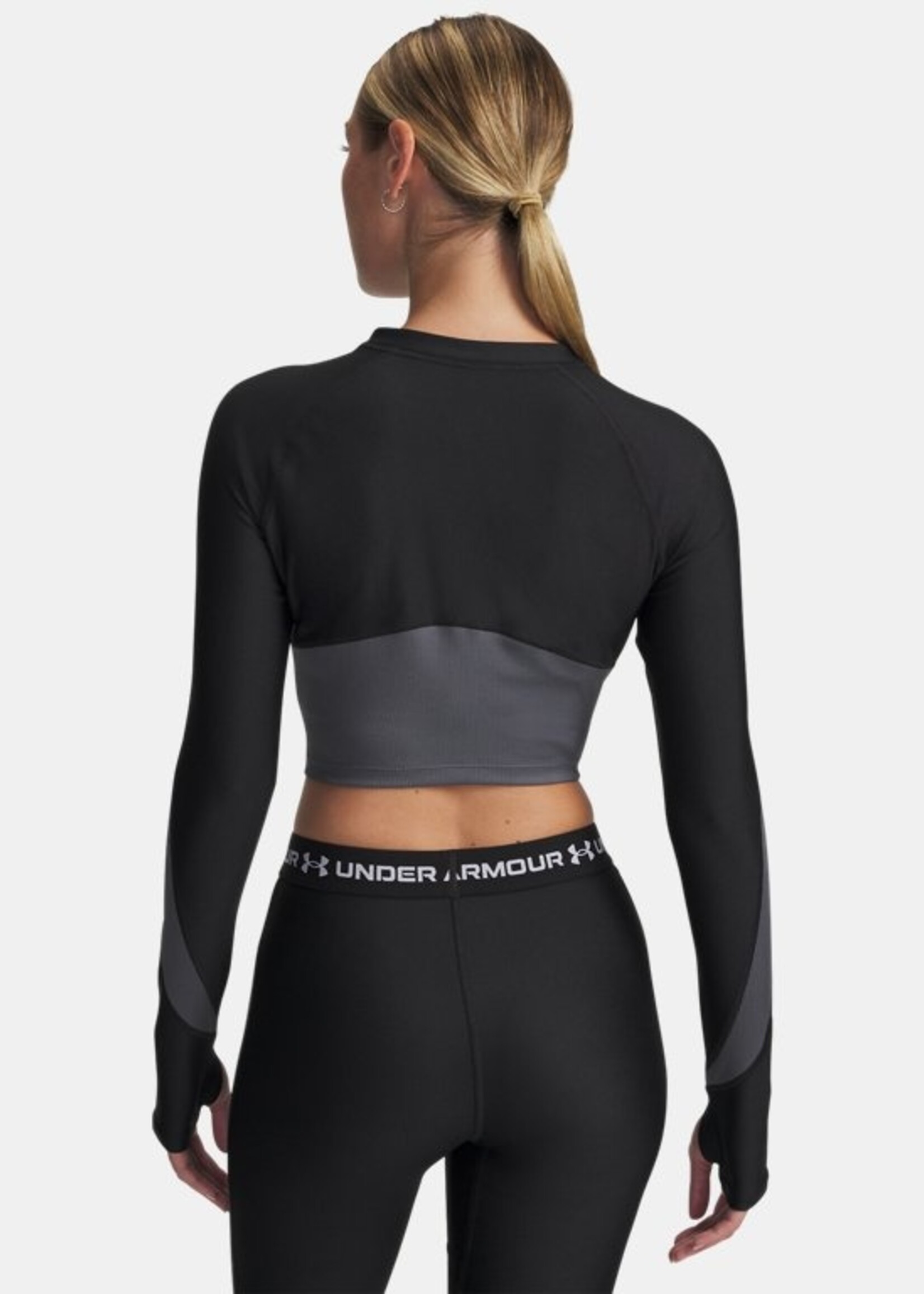 Under Armour Ua Hg Rib 1/4 Zip-Blk