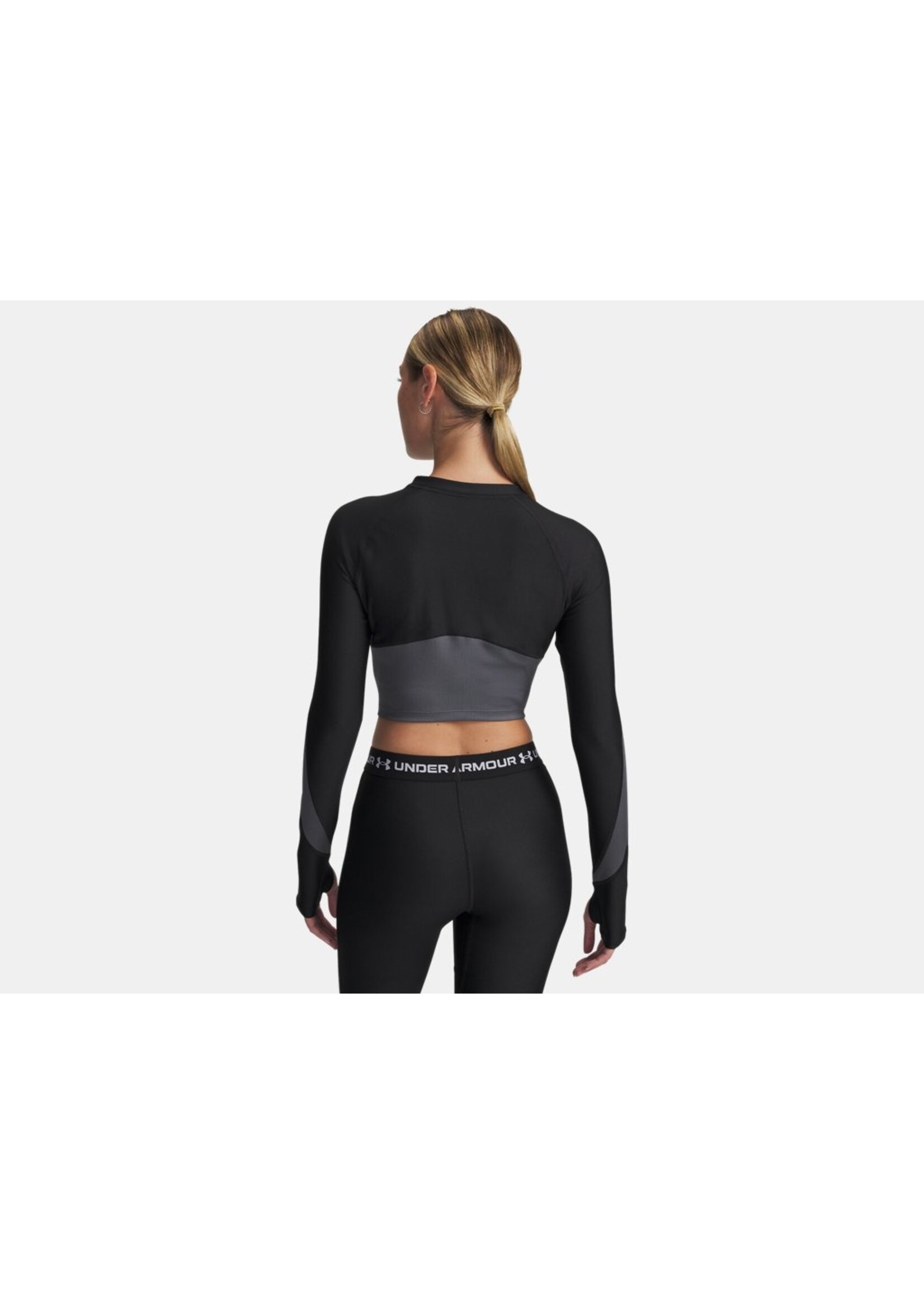 Under Armour Ua Hg Rib 1/4 Zip-Blk