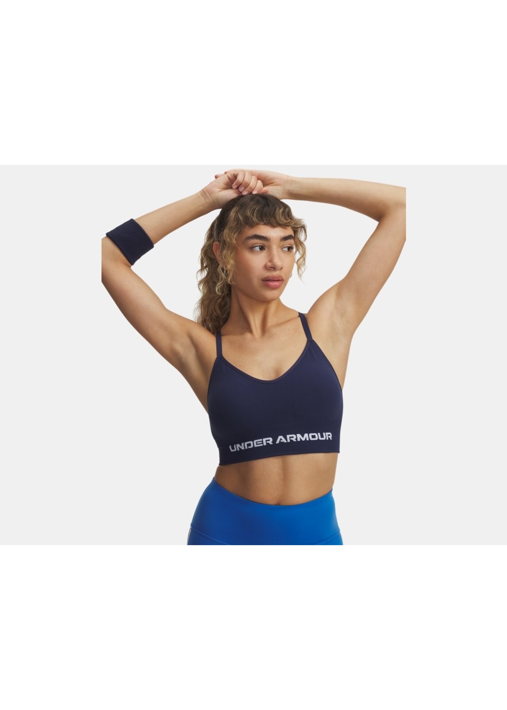 Under Armour Vanish Seamless Low Bra-Blu 403