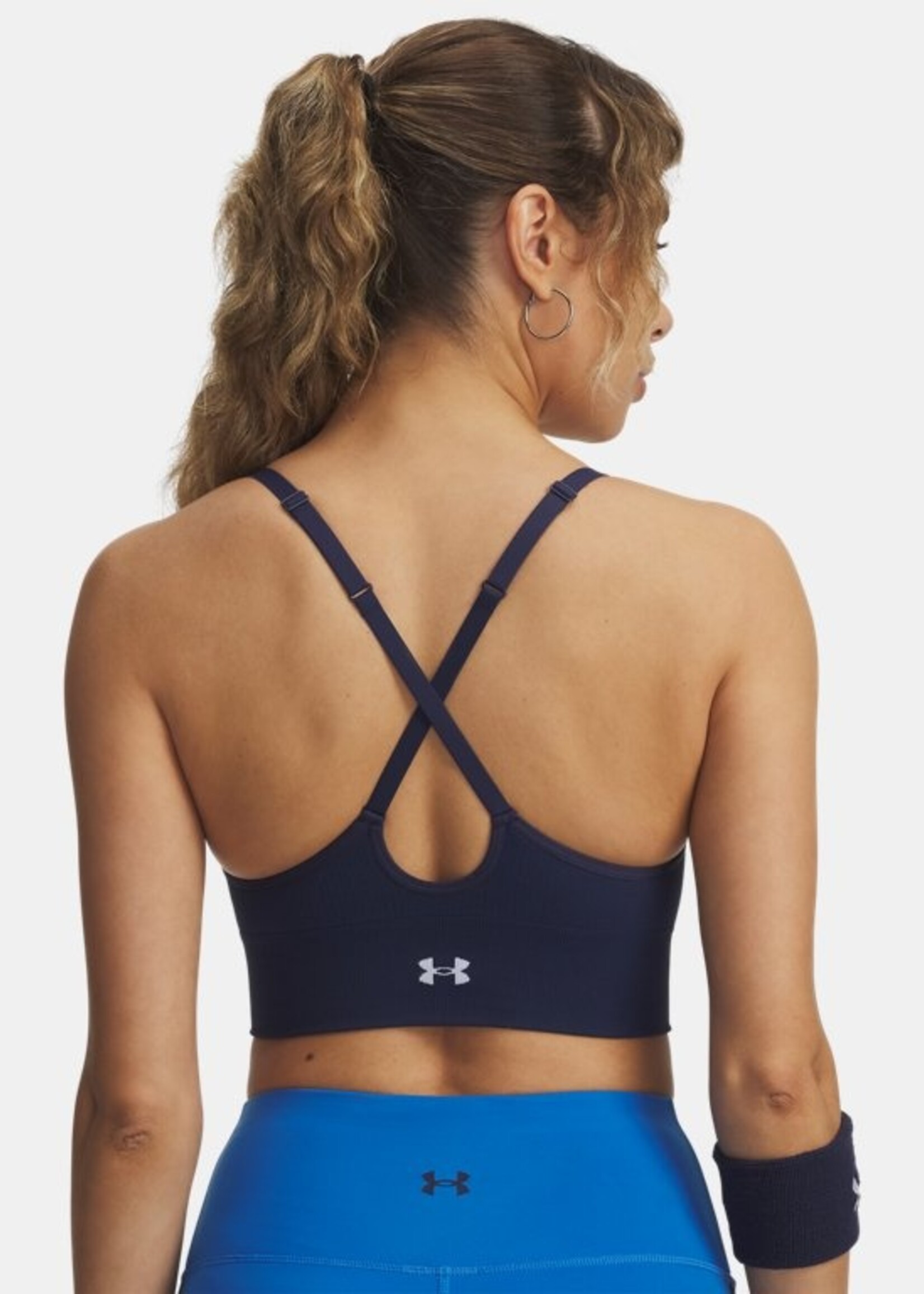 Under Armour Vanish Seamless Low Bra-Blu 403