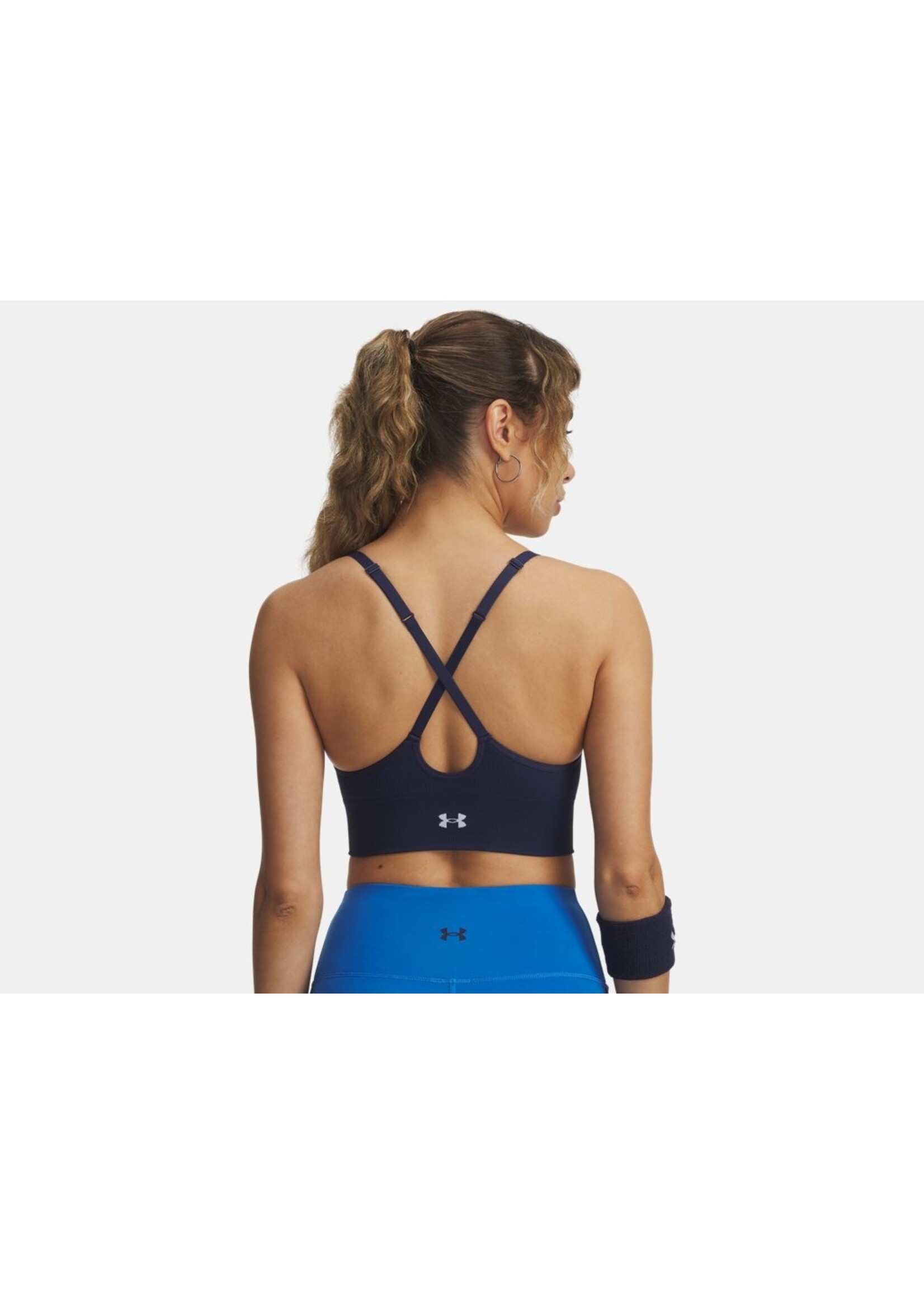 Under Armour Vanish Seamless Low Bra-Blu 403