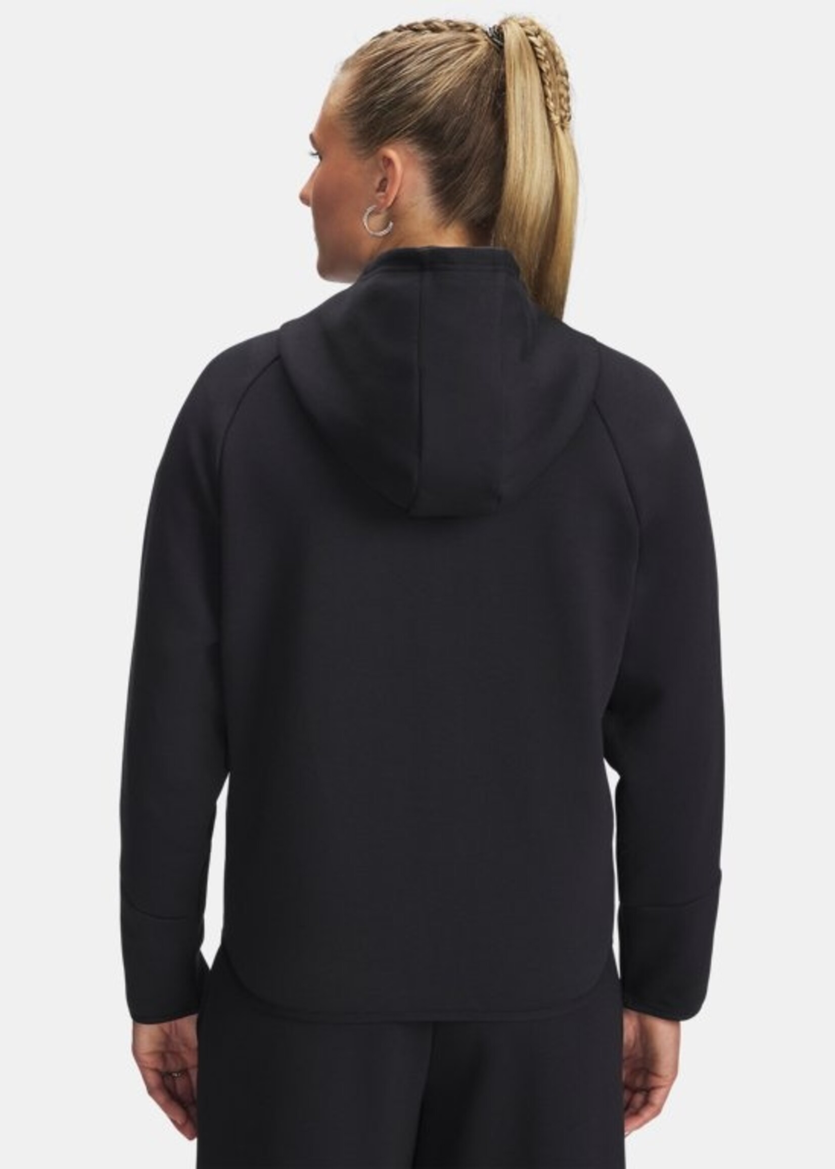 Under Armour W Unstoppable Fleece Fz-Blk