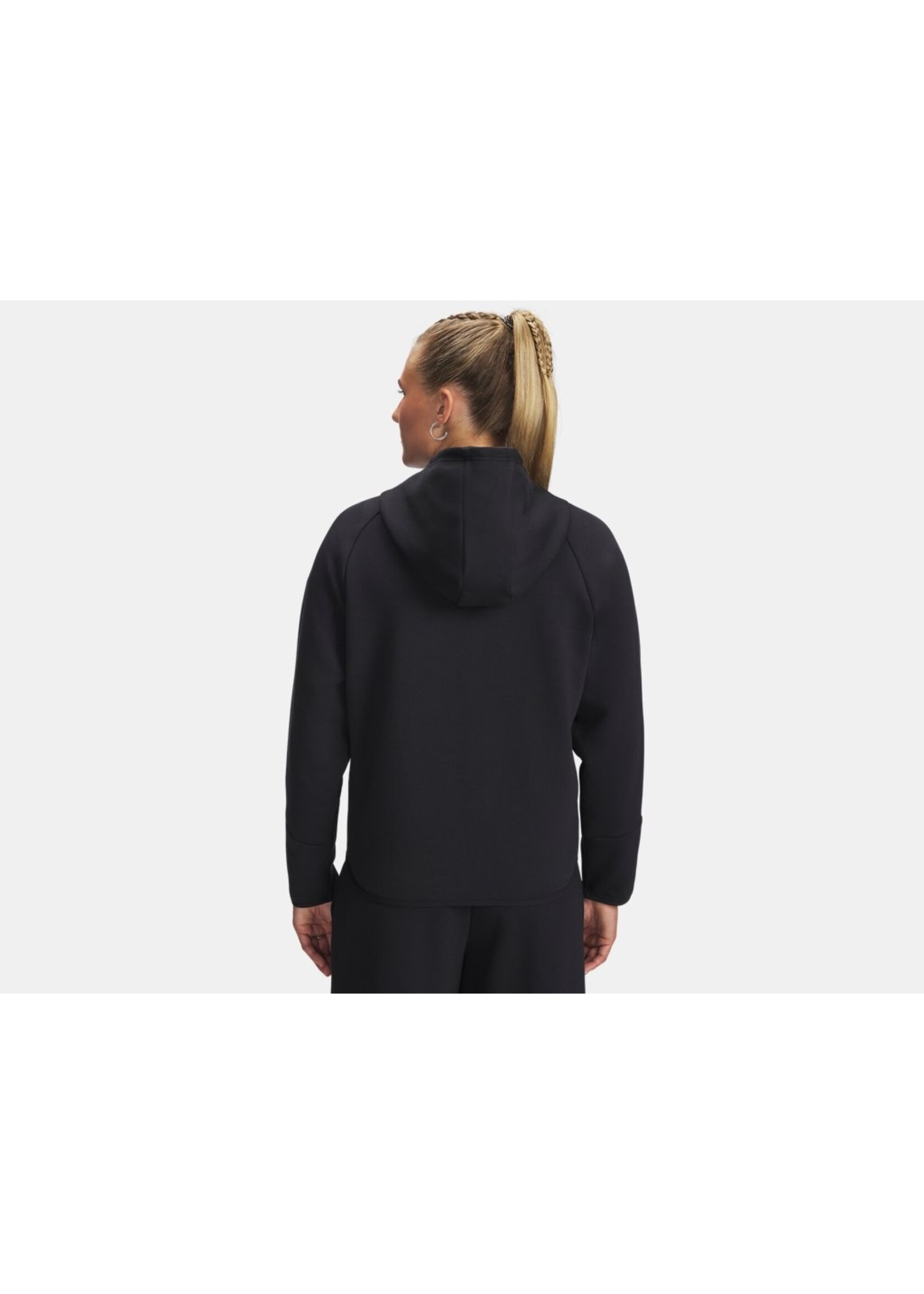 Under Armour W Unstoppable Fleece Fz-Blk