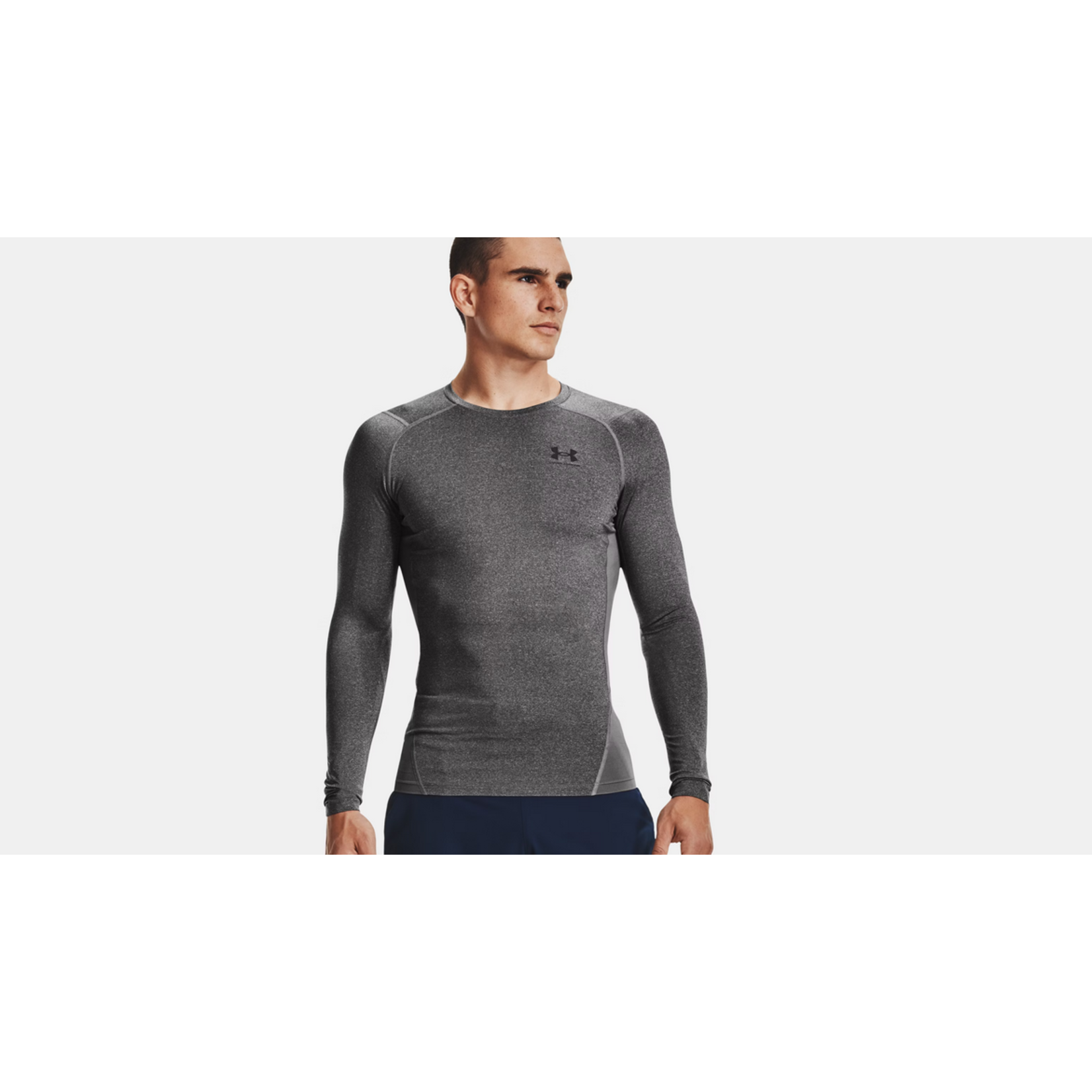 Under Armour UA HG Armour Comp LS-GRY 090
