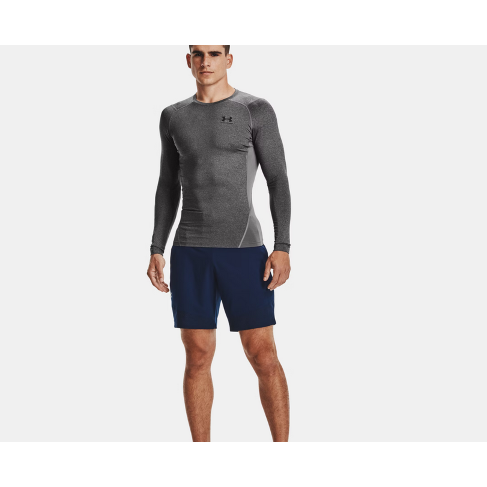 Under Armour UA HG Armour Comp LS-GRY 090