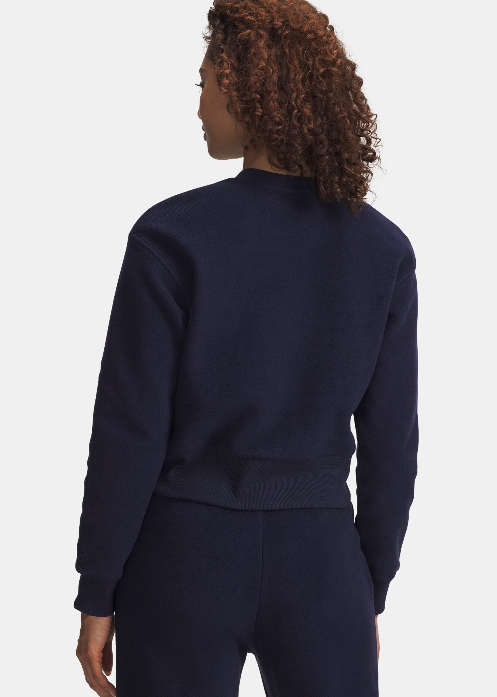 Under Armour Icon Terry Varsity Crew-Blu