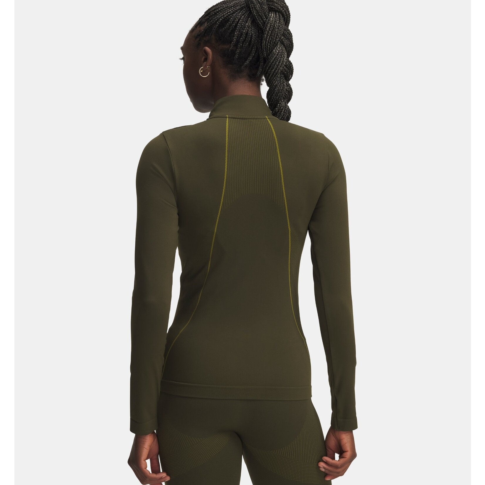 Under Armour Ua Vanish Seamless 1/4 Zip-Grn