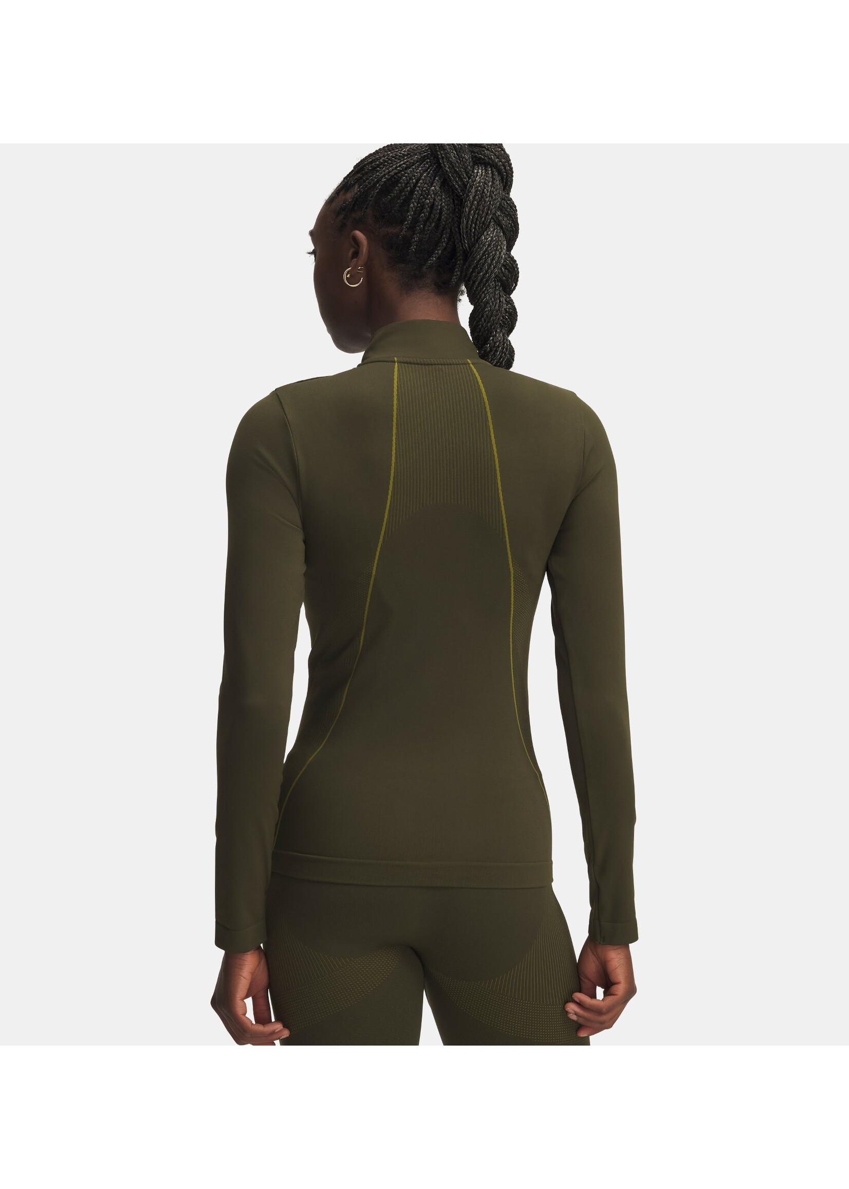 Under Armour Ua Vanish Seamless 1/4 Zip-Grn