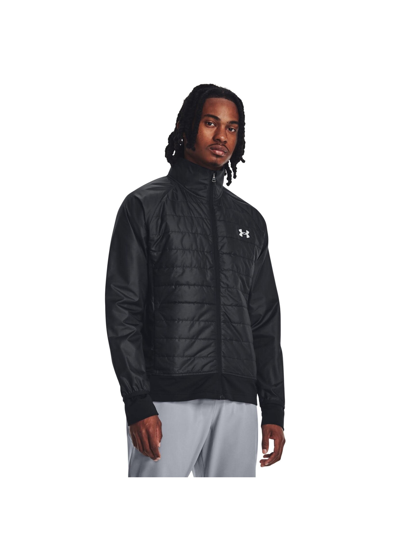 Under Armour Ua Storm Insulated Run Hybrid Jacket-Blk