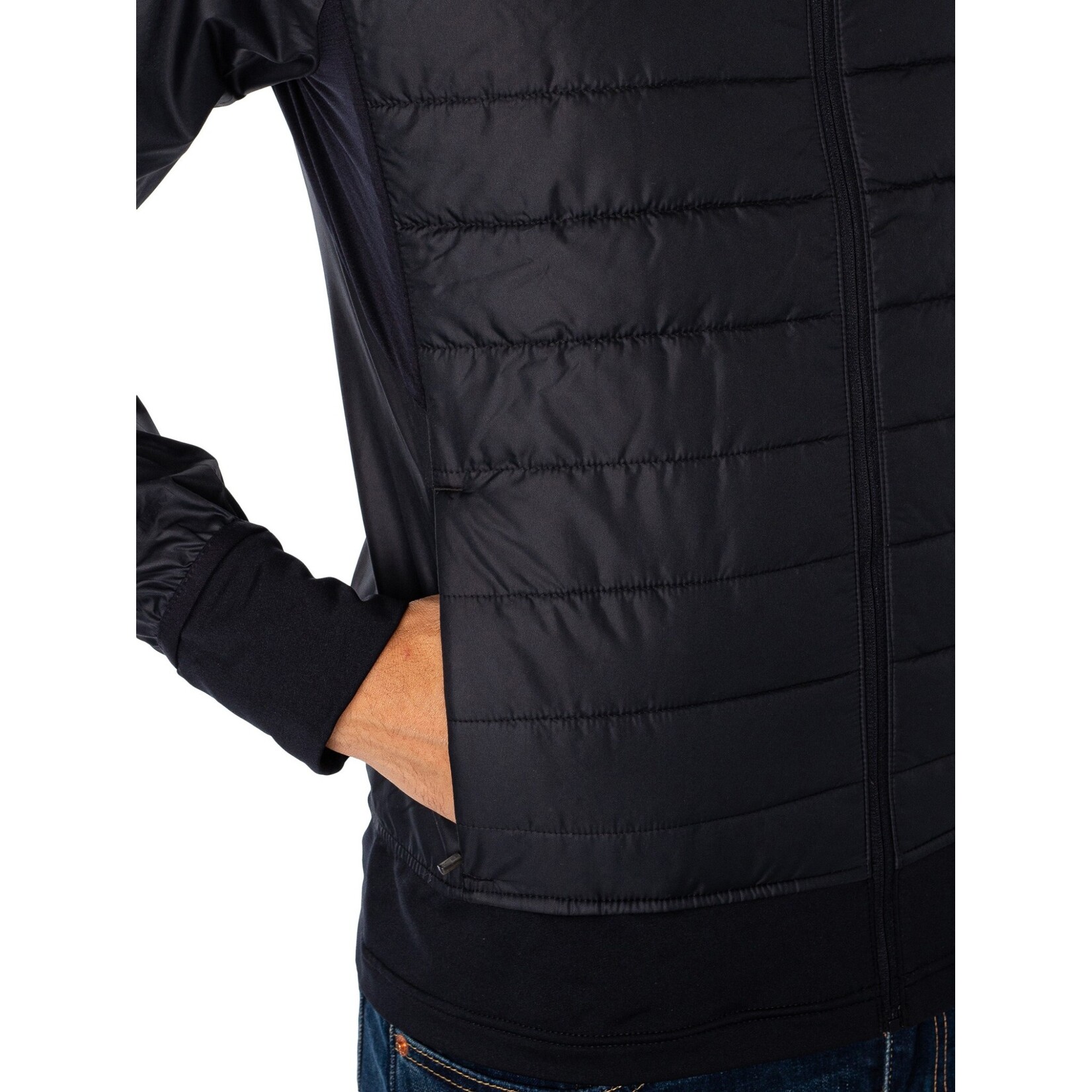 Under Armour Ua Storm Insulated Run Hybrid Jacket-Blk