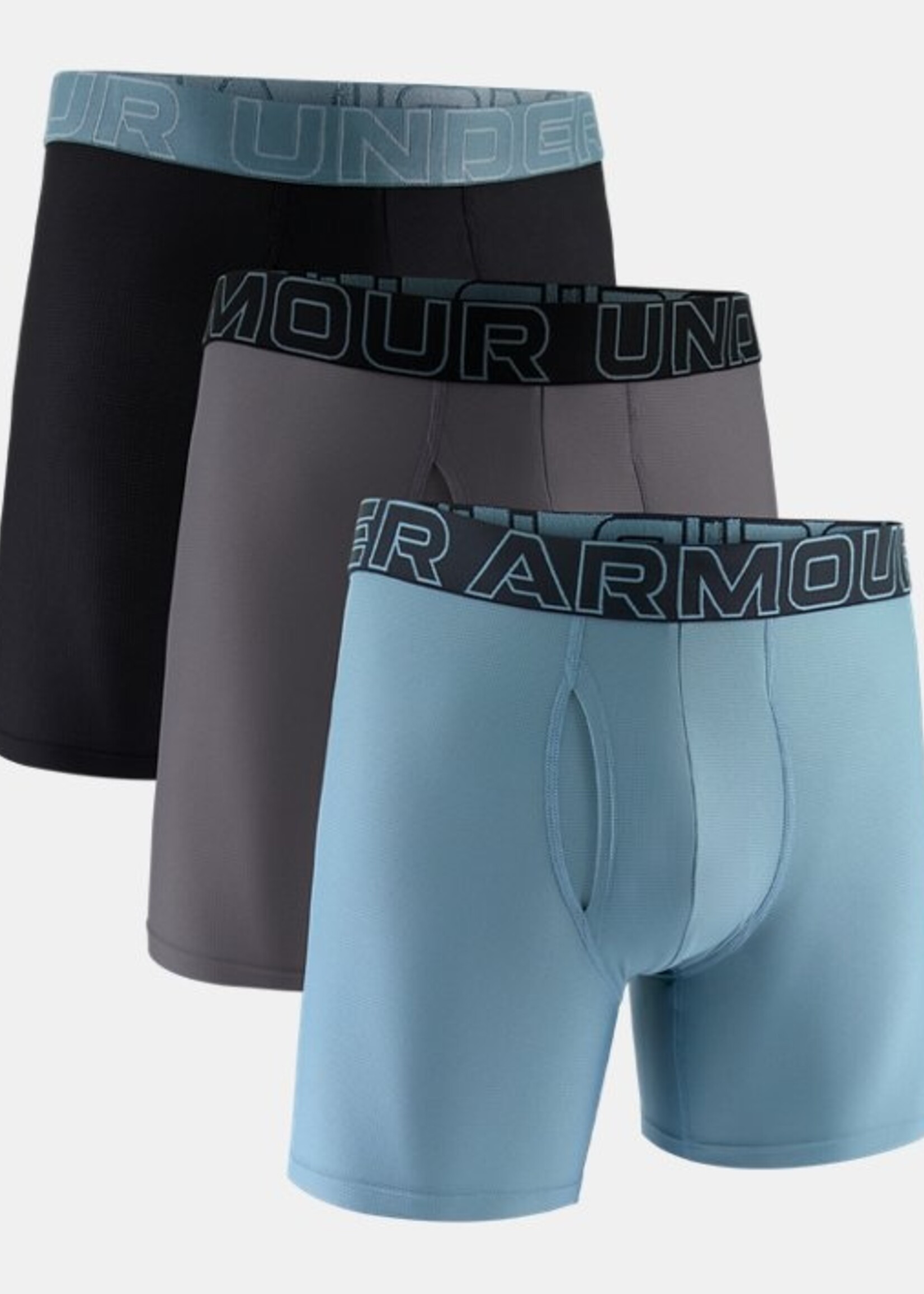 Under Armour UA Performance Mesh Tech - SOLID 6 IN 3PK 587