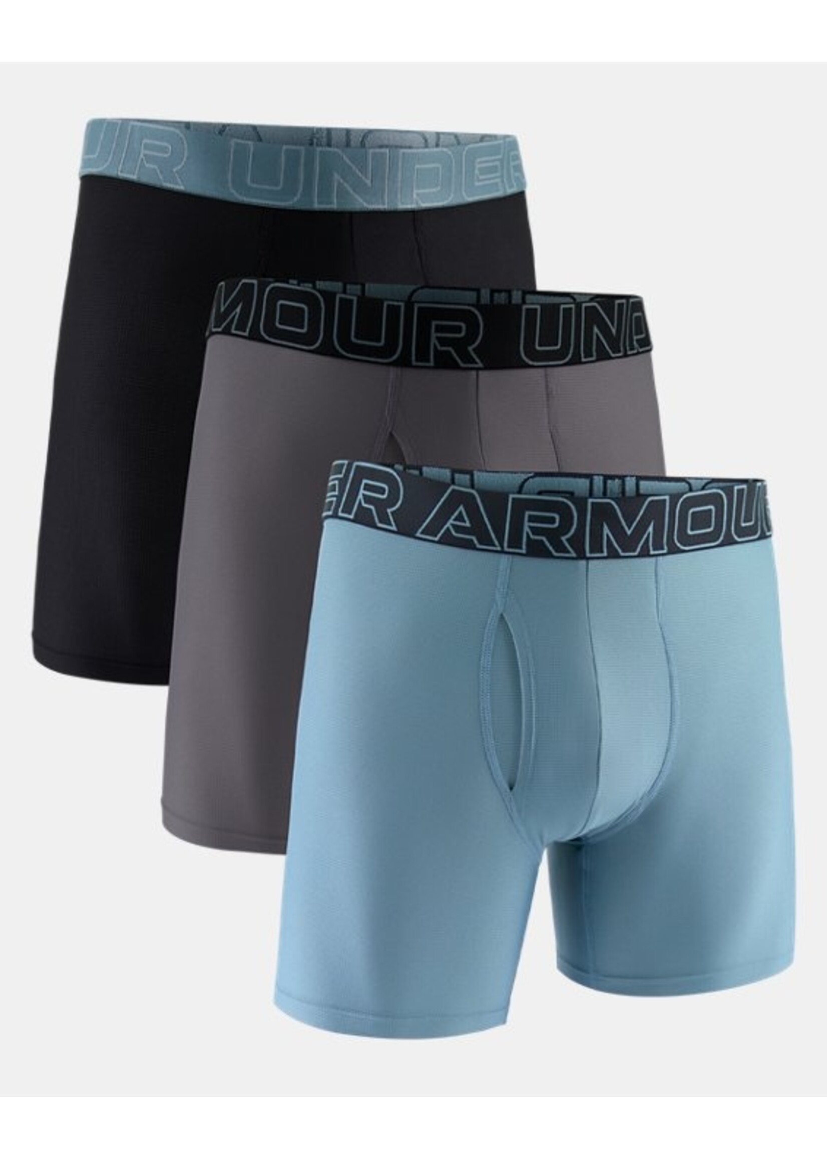 Under Armour UA Performance Mesh Tech - SOLID 6 IN 3PK 587