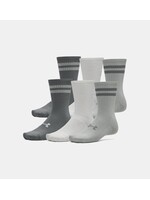 Under Armour UA Essential Unisex 6-Pack Crew Socks-069