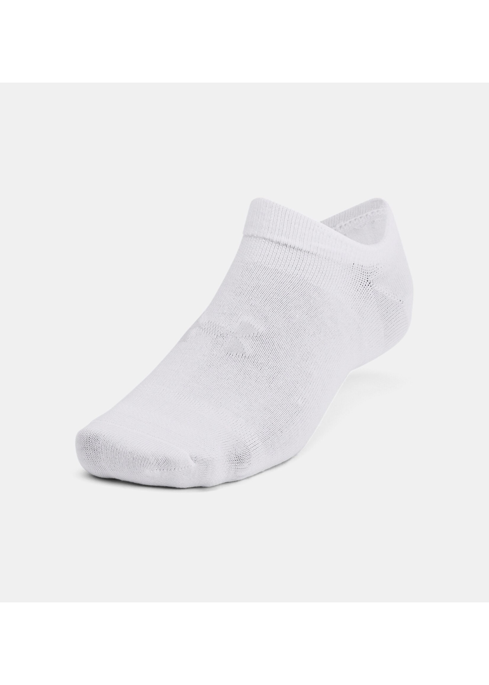 Under Armour UA Essential Unisex 6-Pack No-Show Socks-100