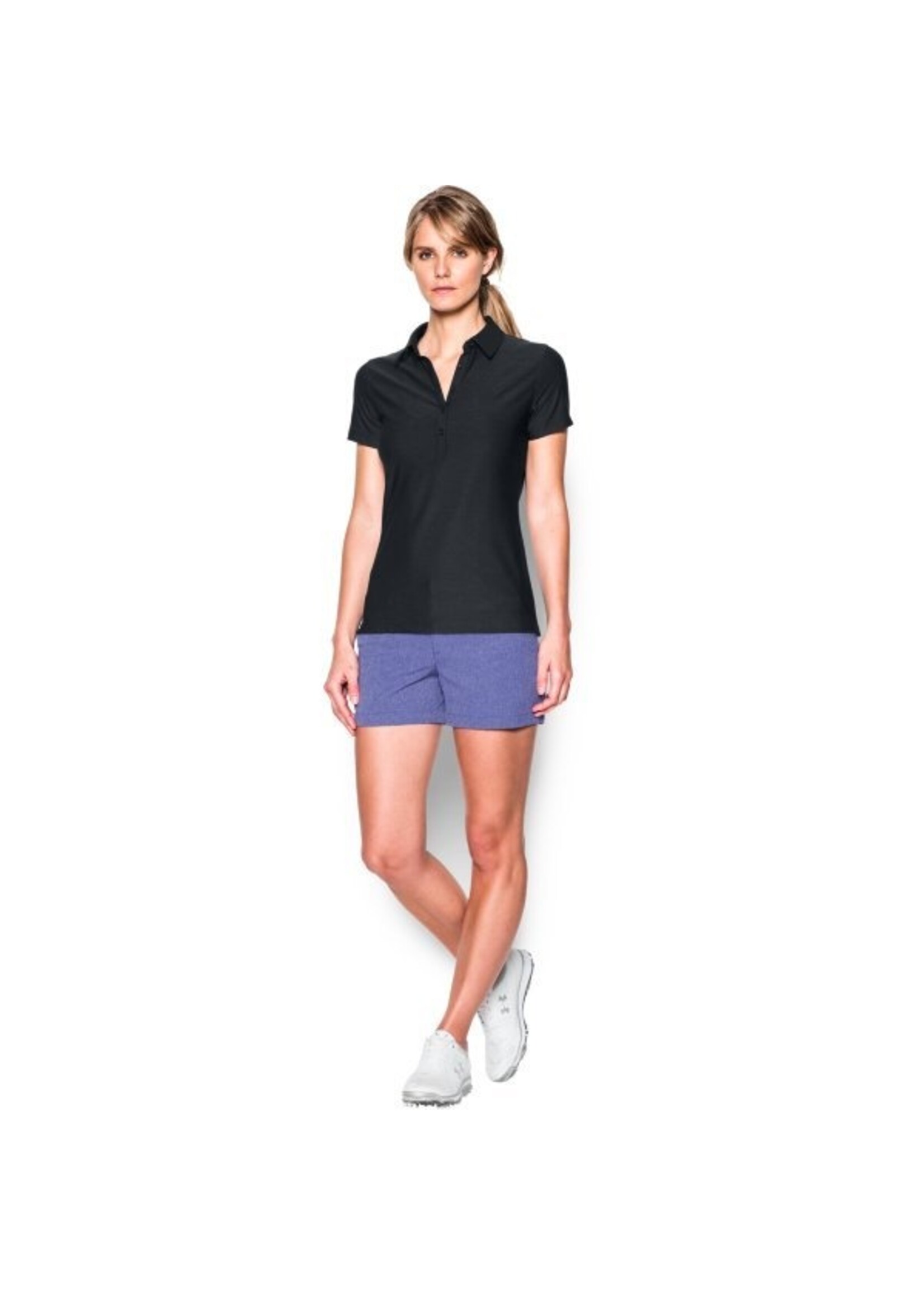 Under Armour Zinger SS Polo - black