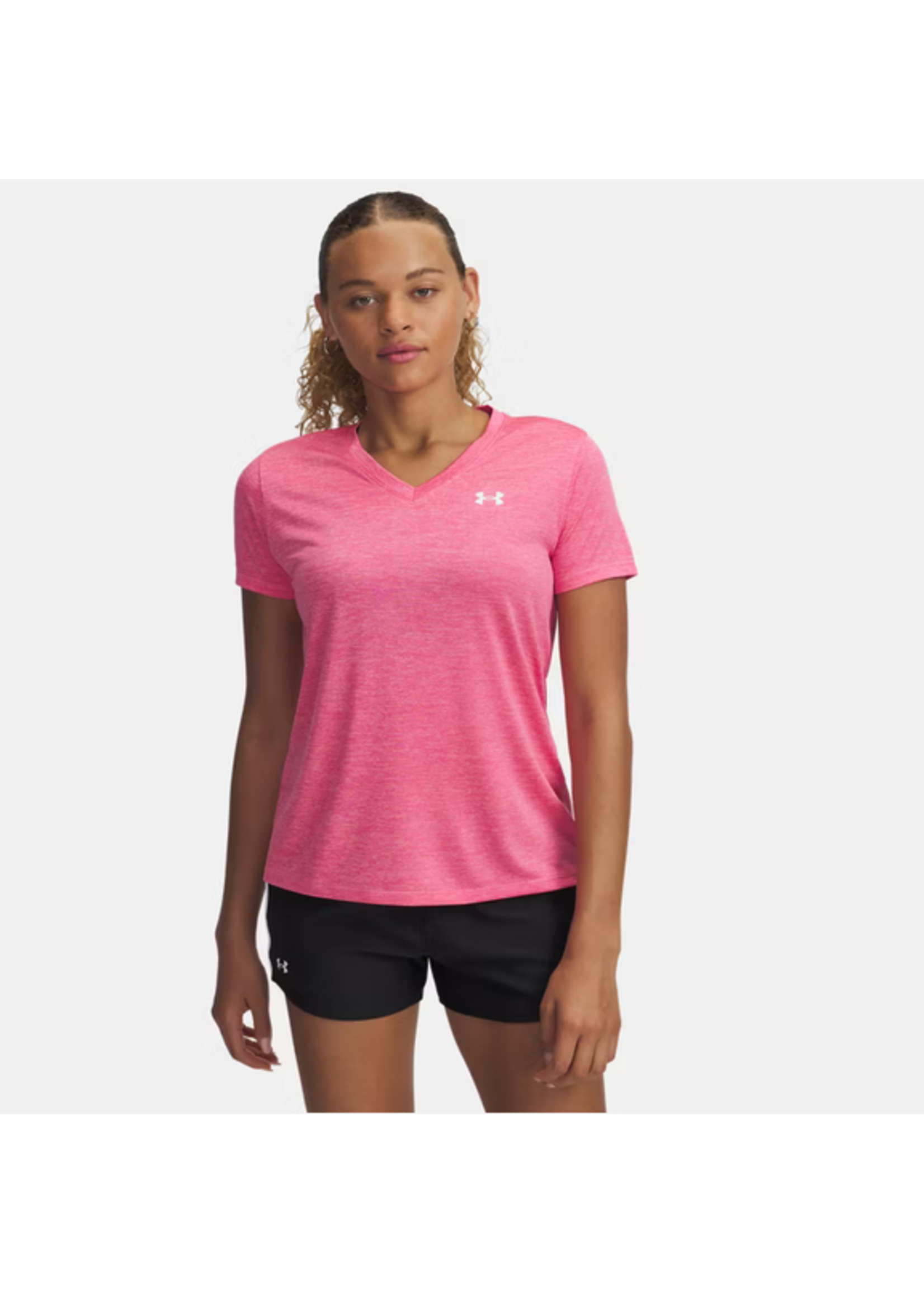 Under Armour Women's V-Neck Short Sleeve UA Tech Twist-672
