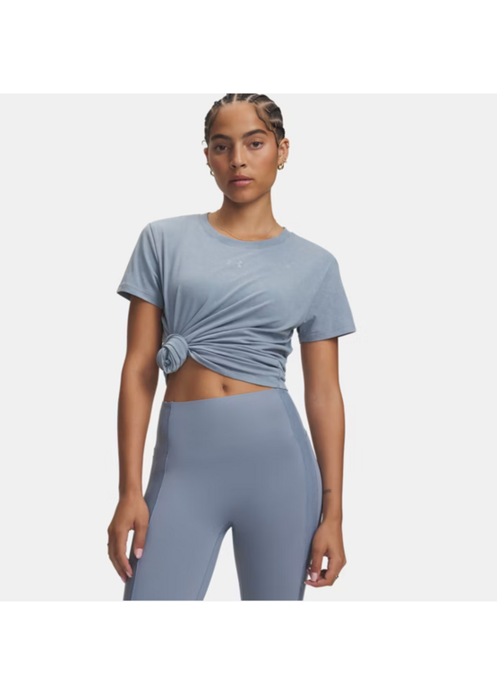 Under Armour Women's Short Sleeve UA Rival Cotton Wash-448