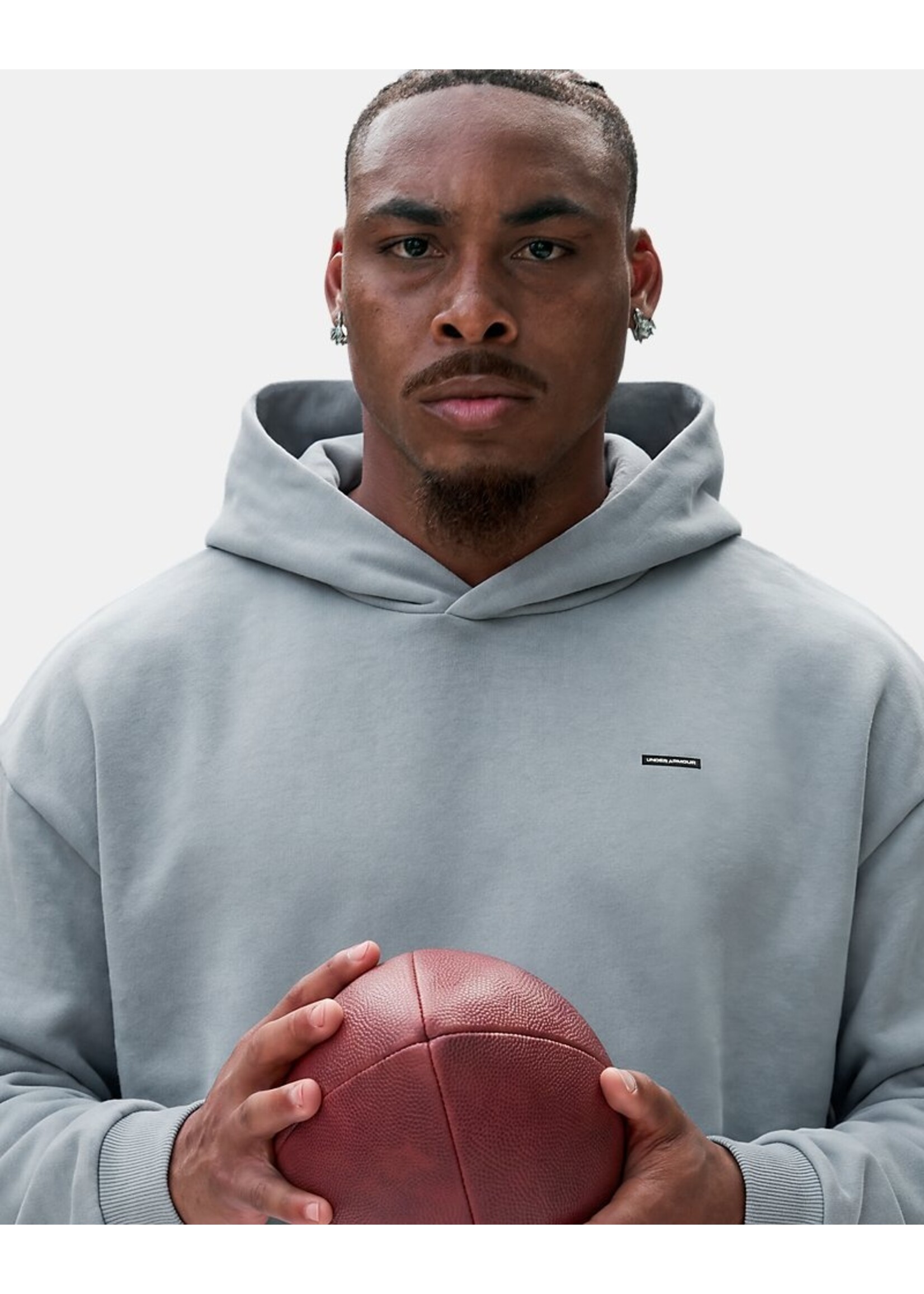 Under Armour Men's Hoodie UA Icon Fleece Washed - 448