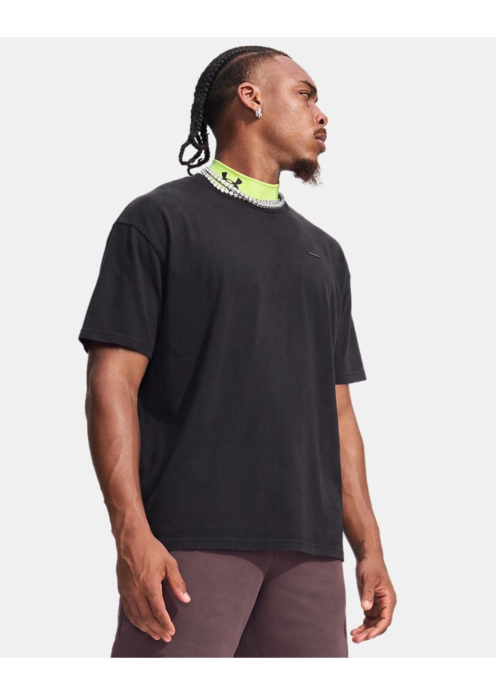 Under Armour Men's Oversized Short Sleeve UA Heavyweight Wash - 008