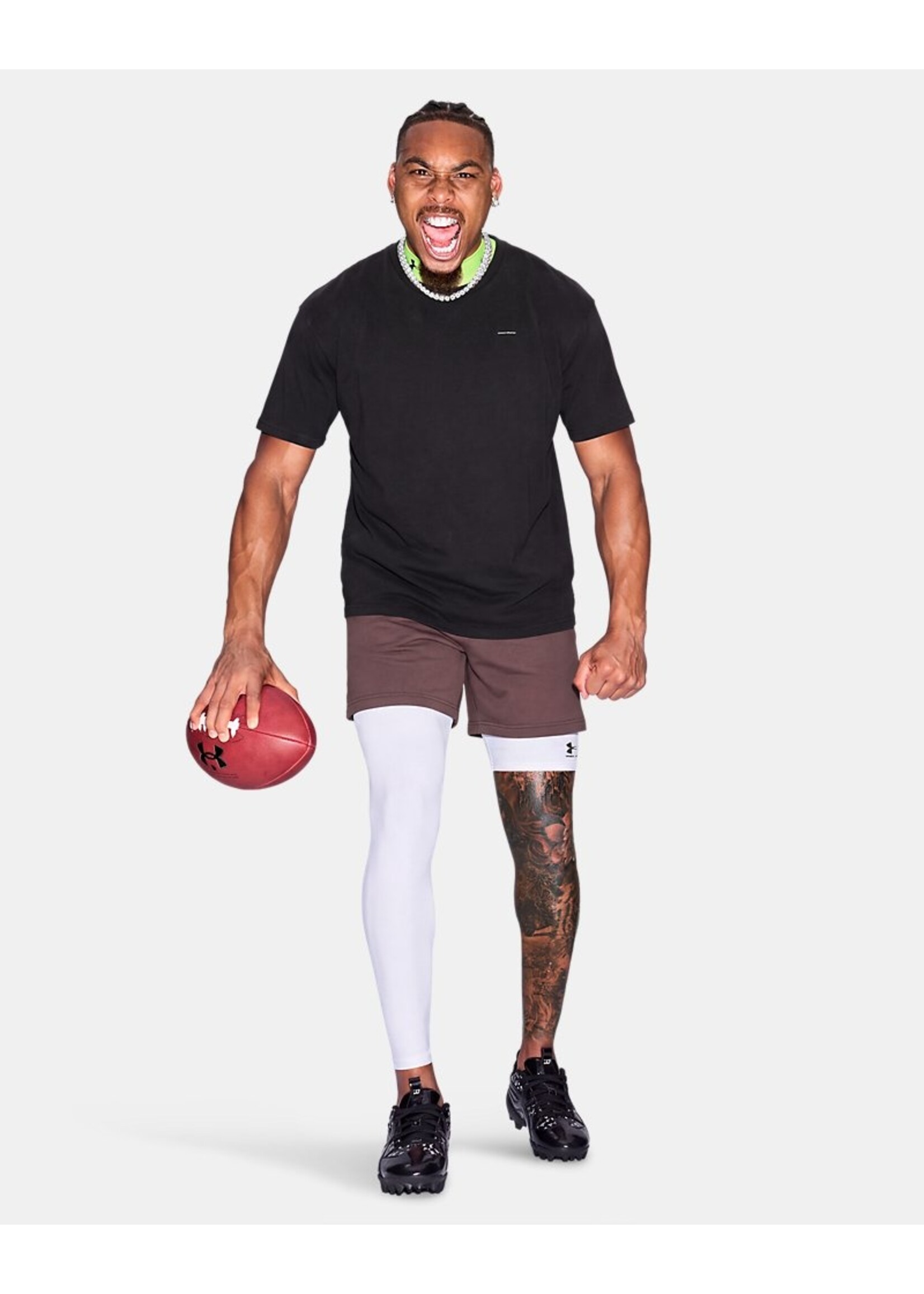 Under Armour Men's Oversized Short Sleeve UA Heavyweight Wash - 008