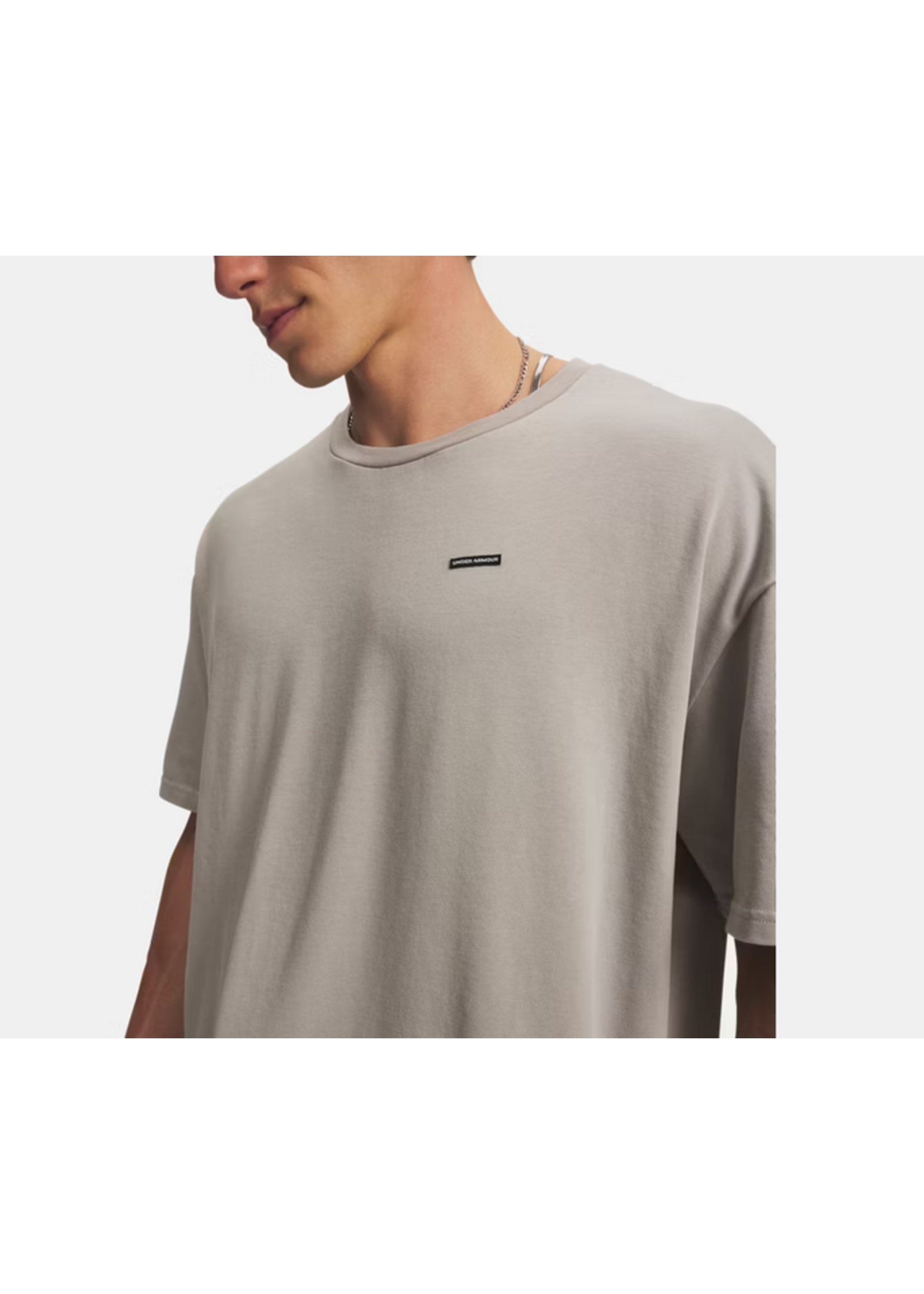 Under Armour Men's Oversized Short Sleeve UA Heavyweight Wash - 203