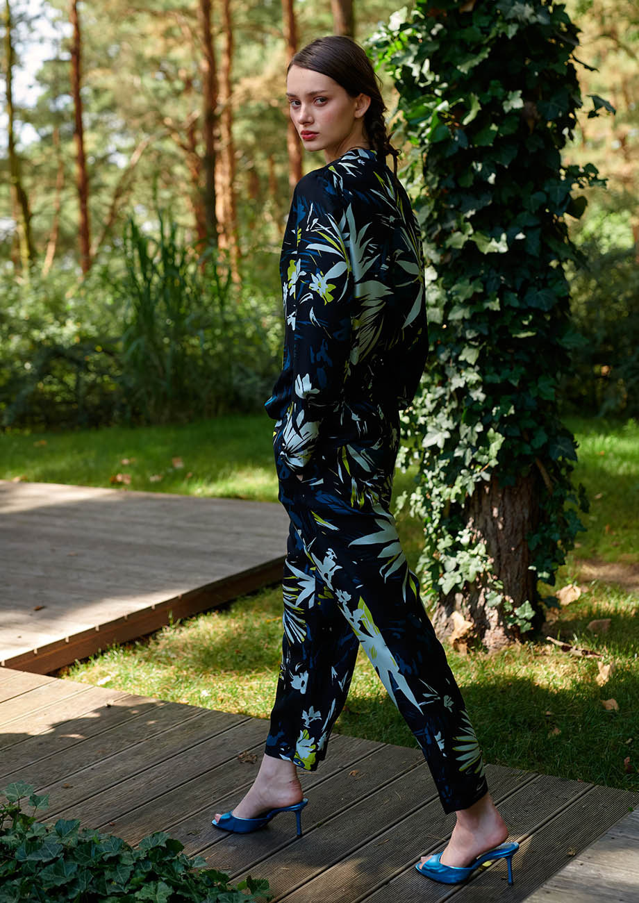 Lace Fields Floral Pant Set - Black/combo | Fashion Nova, Matching Sets |  Fashion Nova