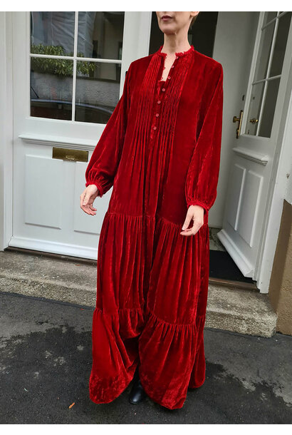 TUXEDO SAMT GOWN - ROT