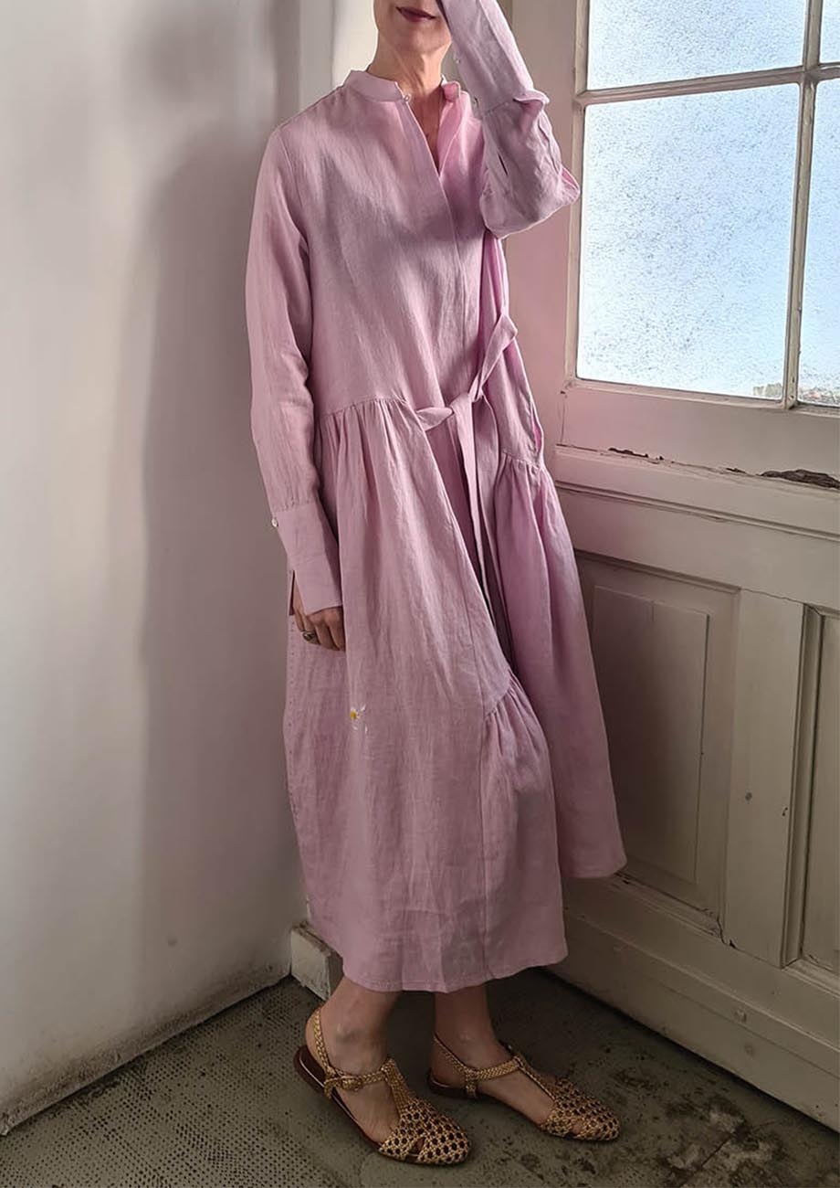 LEINEN LIEBLINGSKLEID ROSE an an londree