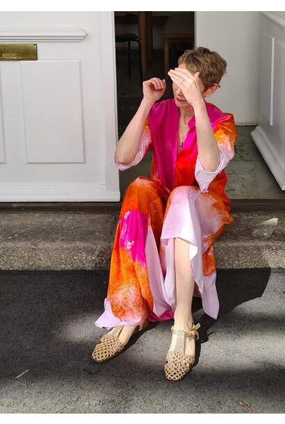 MY LIEBLINGS SEIDENKLEID - PINK ROT