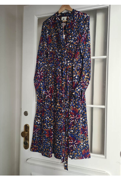 OUR LIEBLINGS SEIDENKLEID - BLAU